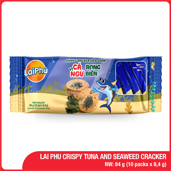 84G Lai Phu Crispy Tuna And Seaweed Cracker