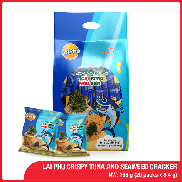 168G Lai Phu Crispy Tuna And Seaweed Cracker