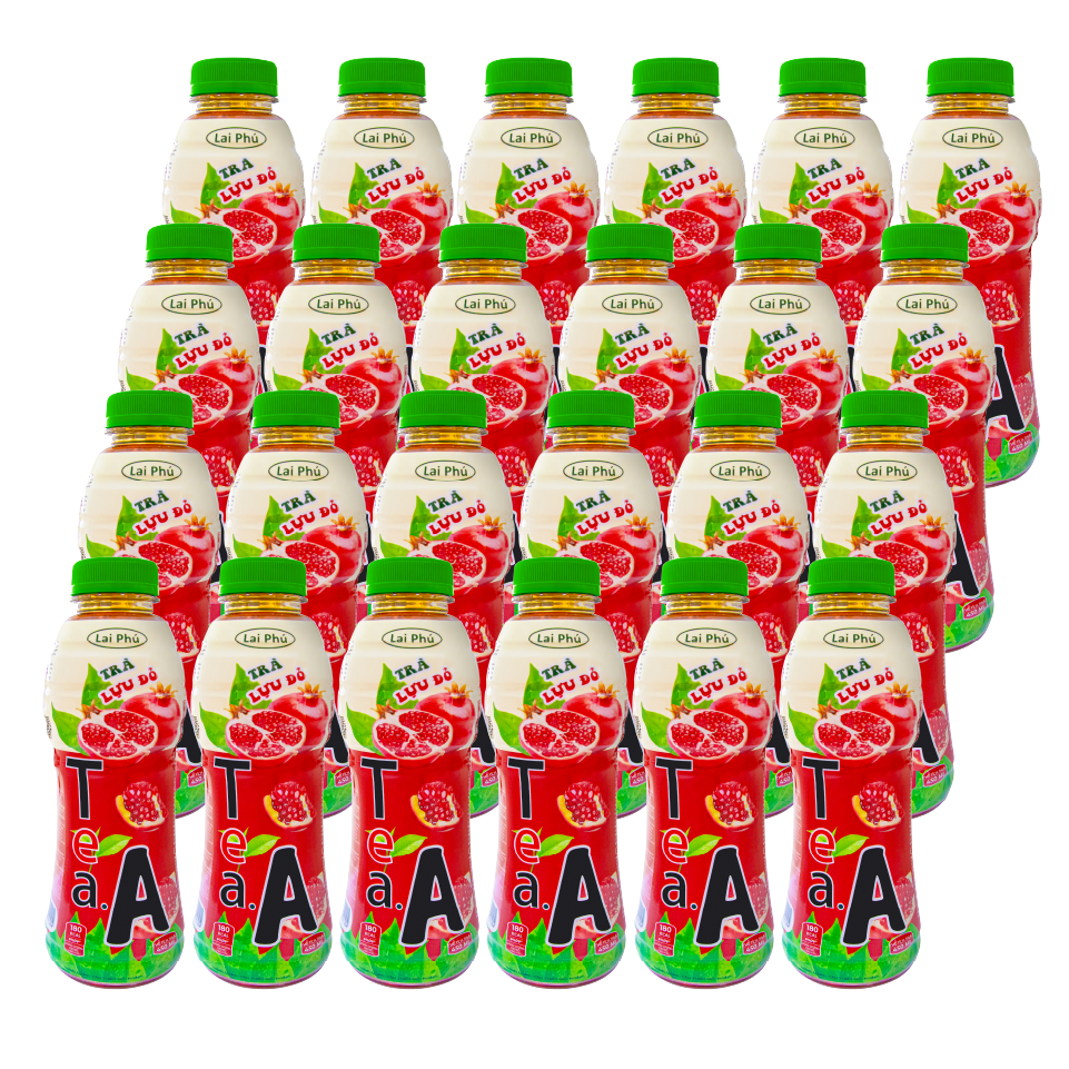 Trà Lựu Đỏ Tea.A Chai 450ml