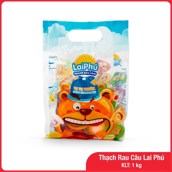 Thạch Rau Câu Lai Phú Vị Trái Cây 1Kg