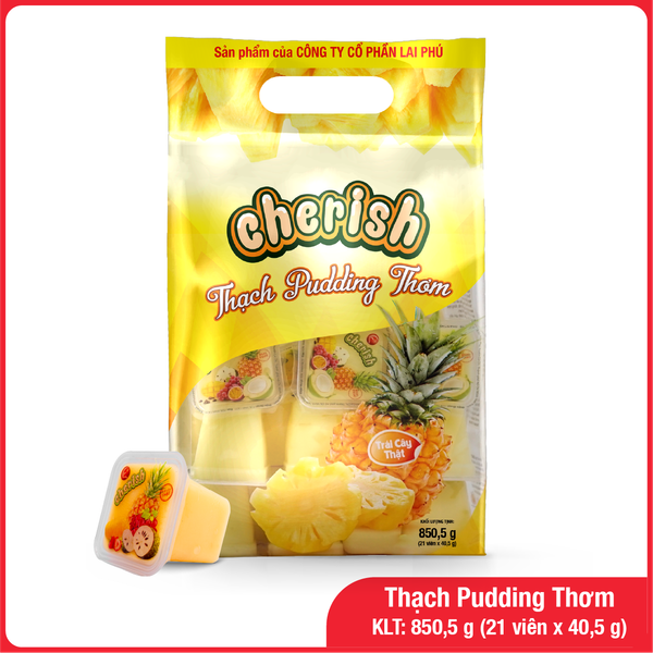 Thạch Pudding Cherish Vị Thơm 850.5G