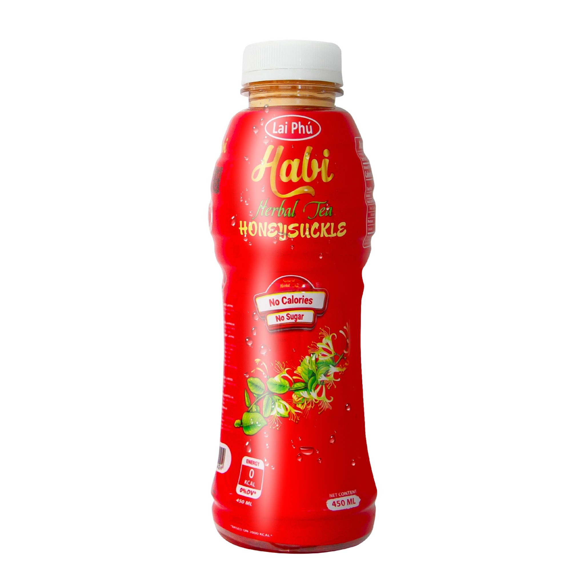 Trà Kim Ngân Hoa Habi chai 450ml