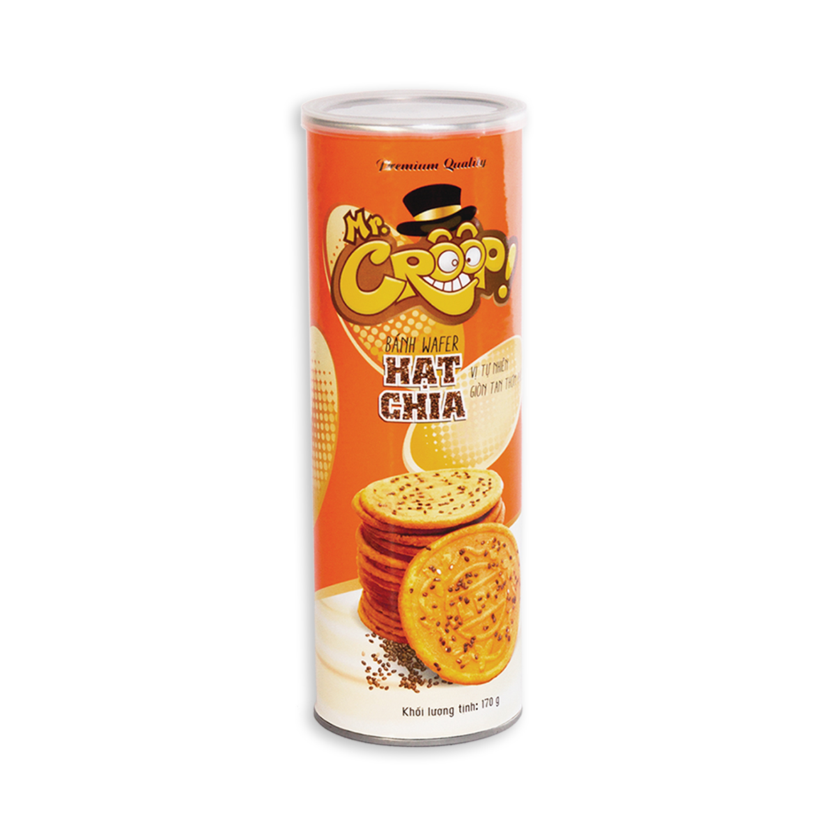 170G Mr. Crôôp Chia Seed Wafer