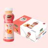 Lai Phu Peach Juice Milk Drink With Pearl Jelly 300ml