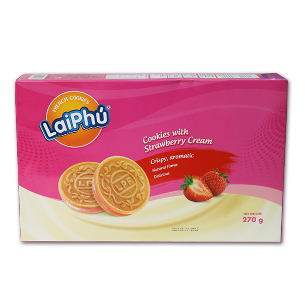 270G Lai Phu Strawberry Cookies