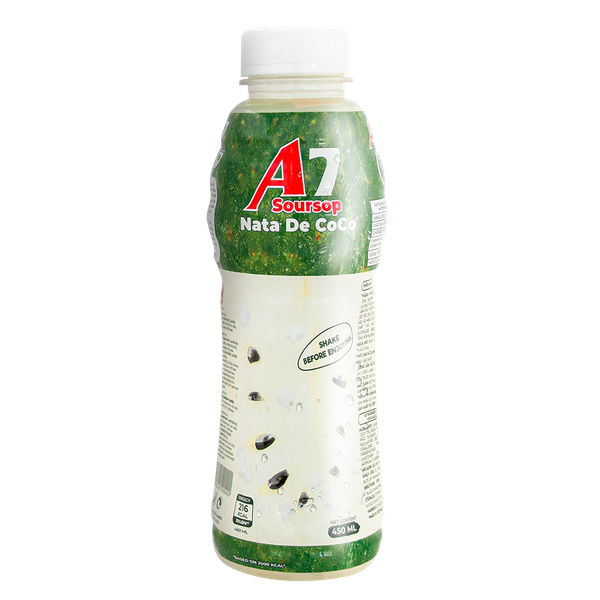 450ml A7 Soursop Juice Drink With Nata De Coco