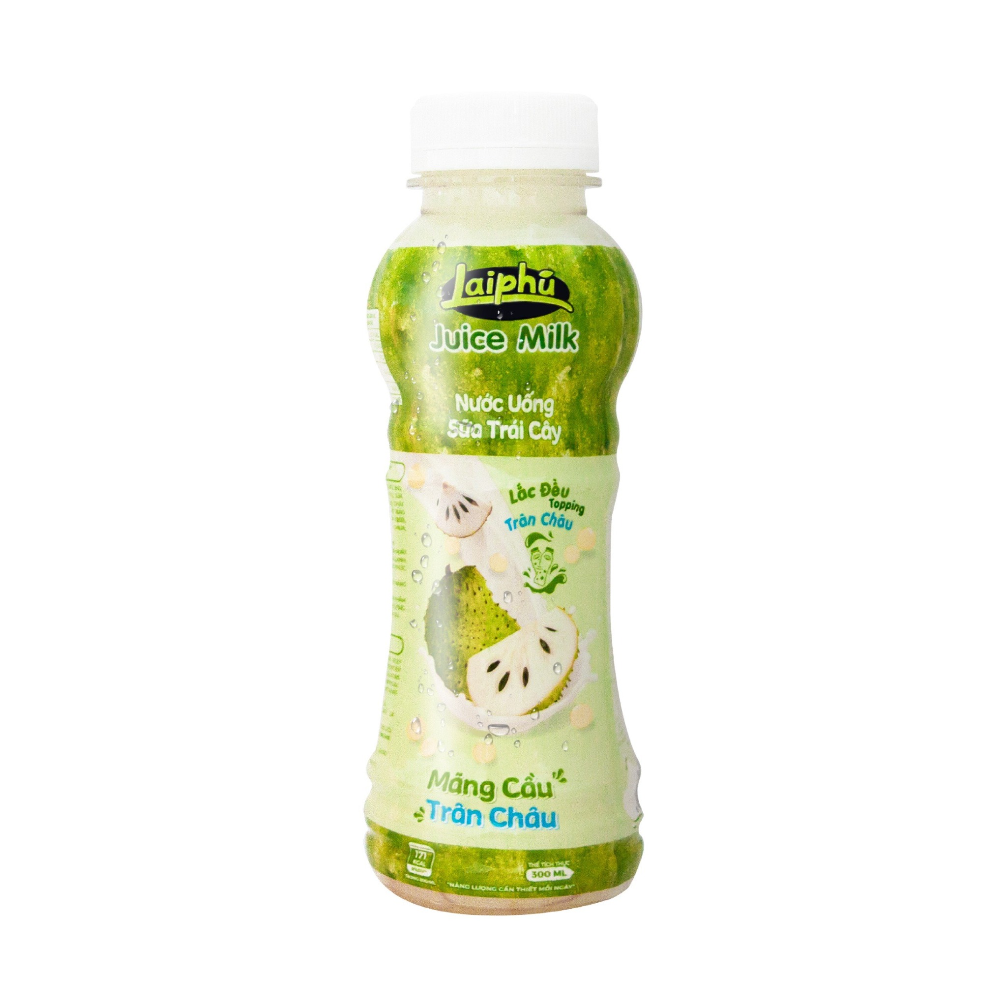 Lai Phu Soursop Juice Milk Drink With Pearl Jelly 300ml
