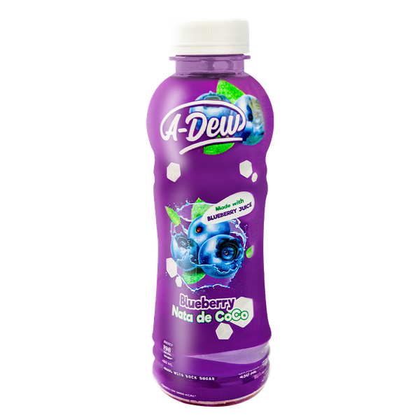 450ml A-Dew Blueberry Juice Drink With Nata De Coco
