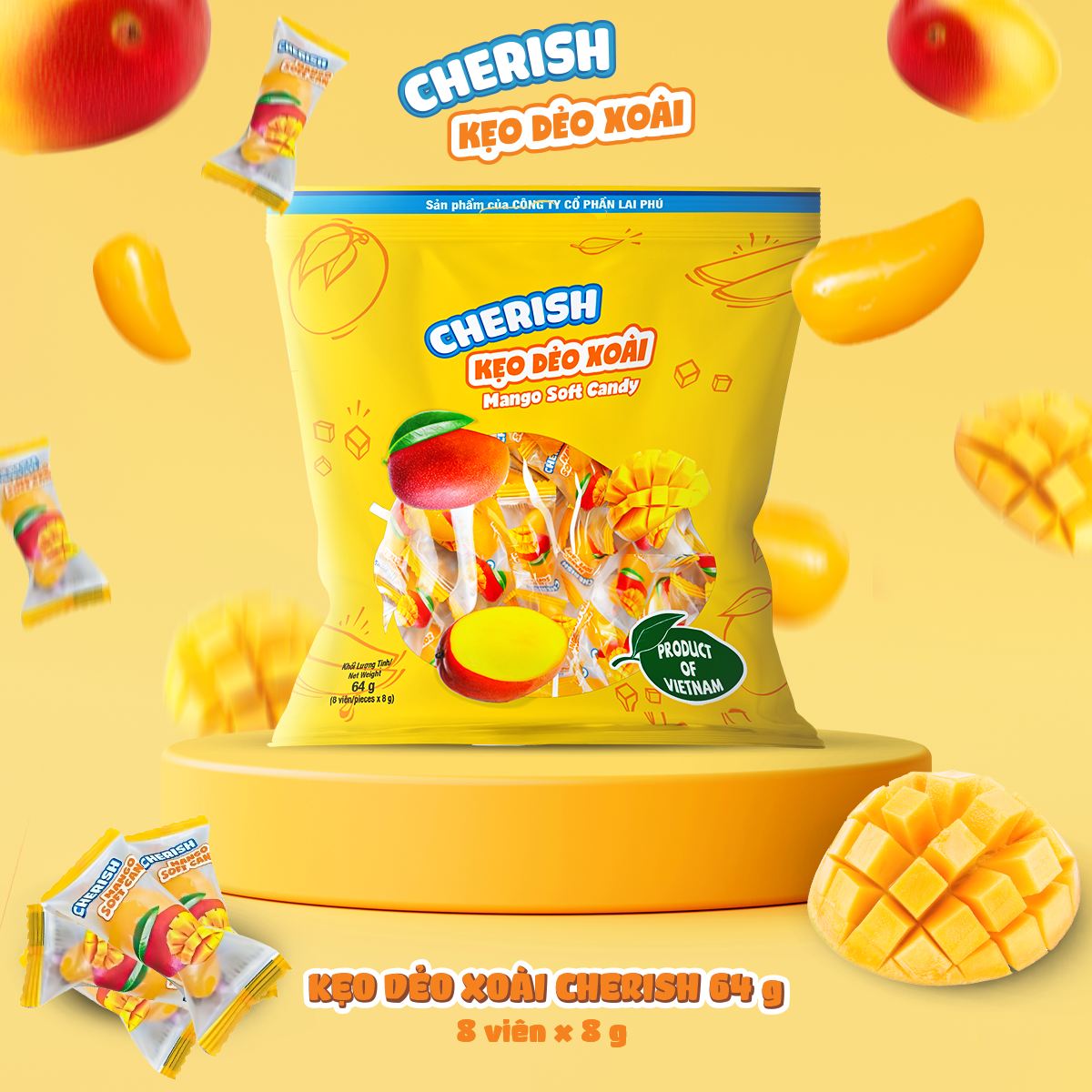 64G Mango Cherish Soft Candy