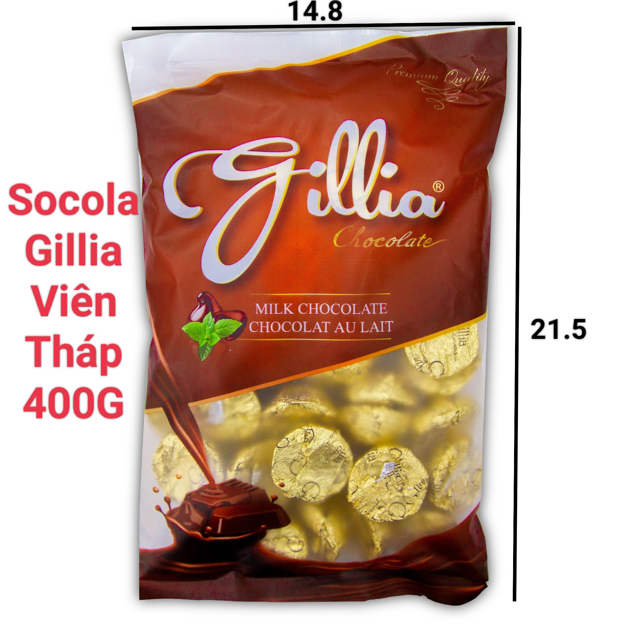 Socola Gillia Viên Tháp 400G