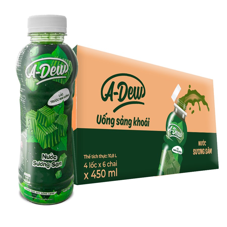 Nước Sương Sâm A-Dew Chai 450ml