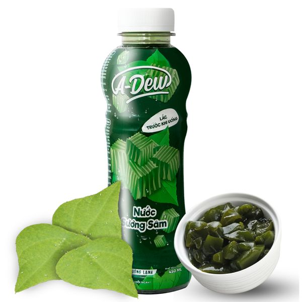 450ml A-Dew Green Grass Jelly Drink