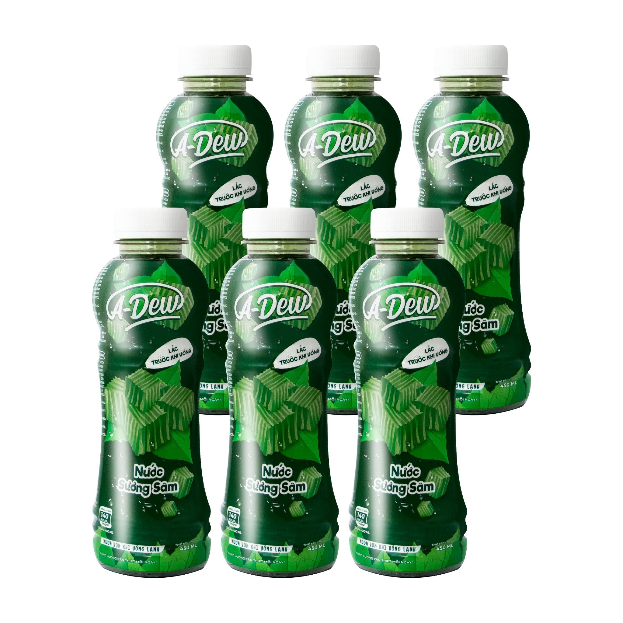 450ml A-Dew Green Grass Jelly Drink