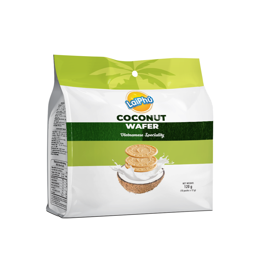 120G Lai Phu Coconut Wafer