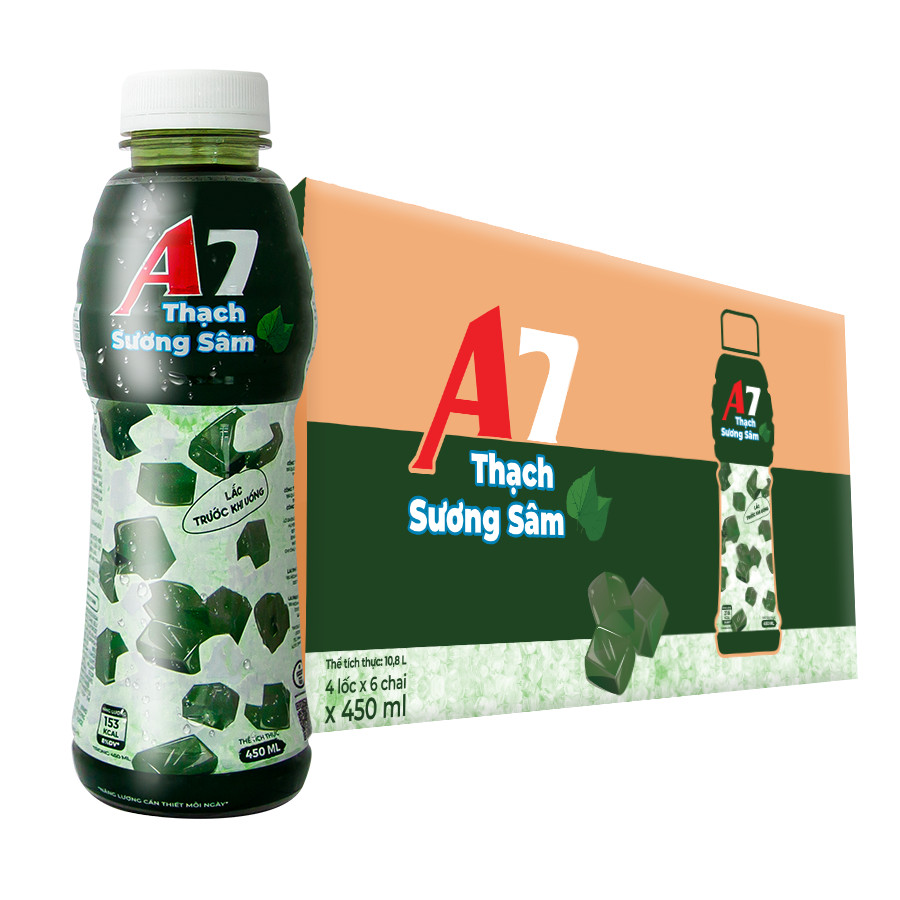 450ml A7 Green Grass Jelly Drink