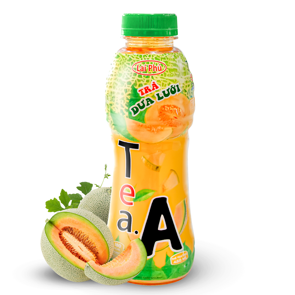 Trà Dưa Lưới Tea.A Chai 450ml