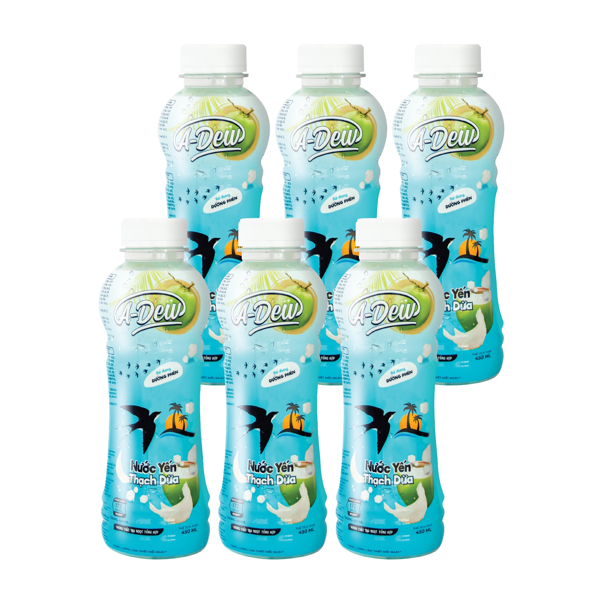 450ml A-Dew Bird’s Nest Drink With Nata De Coco