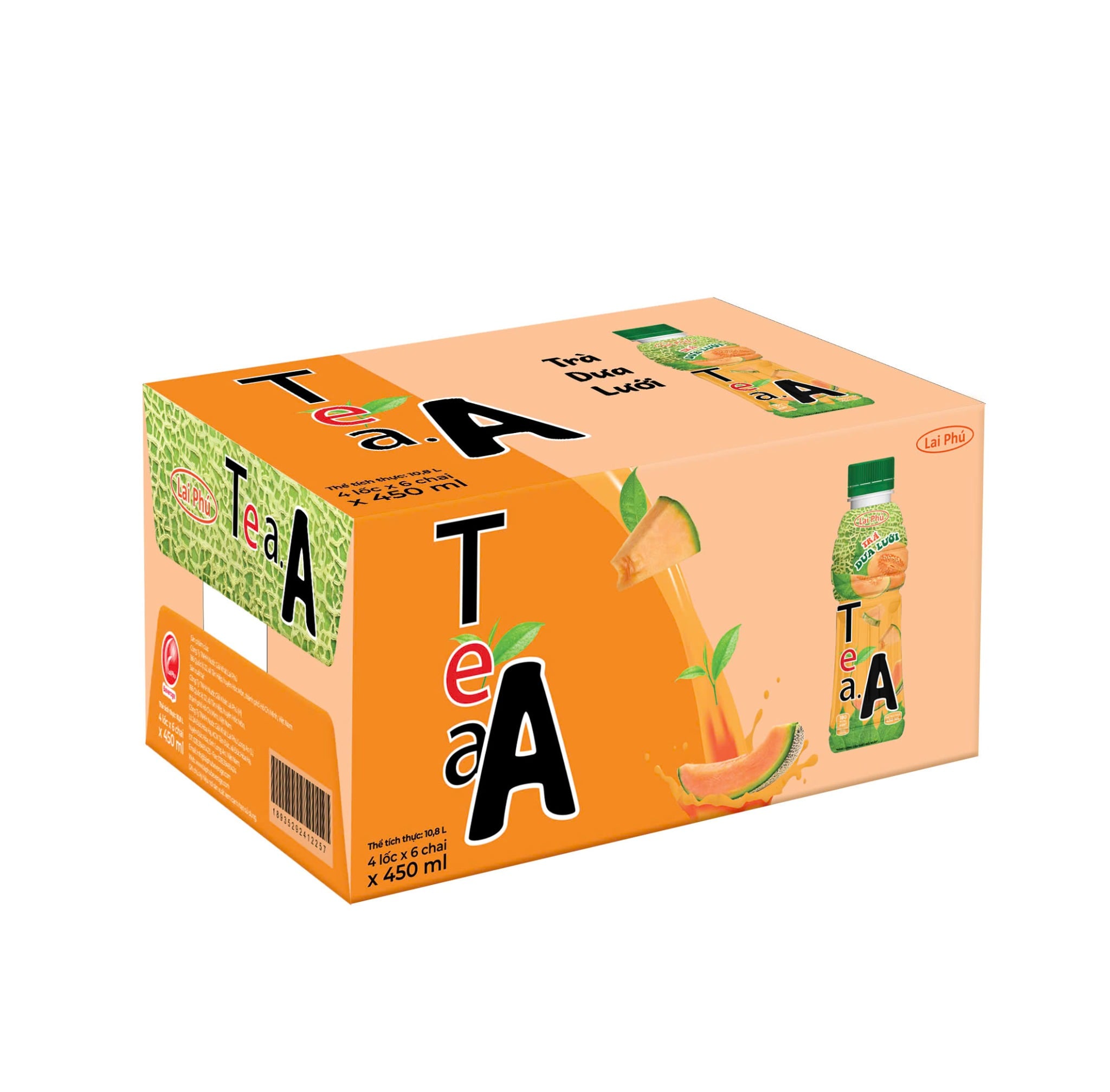 Trà Dưa Lưới Tea.A Chai 450ml