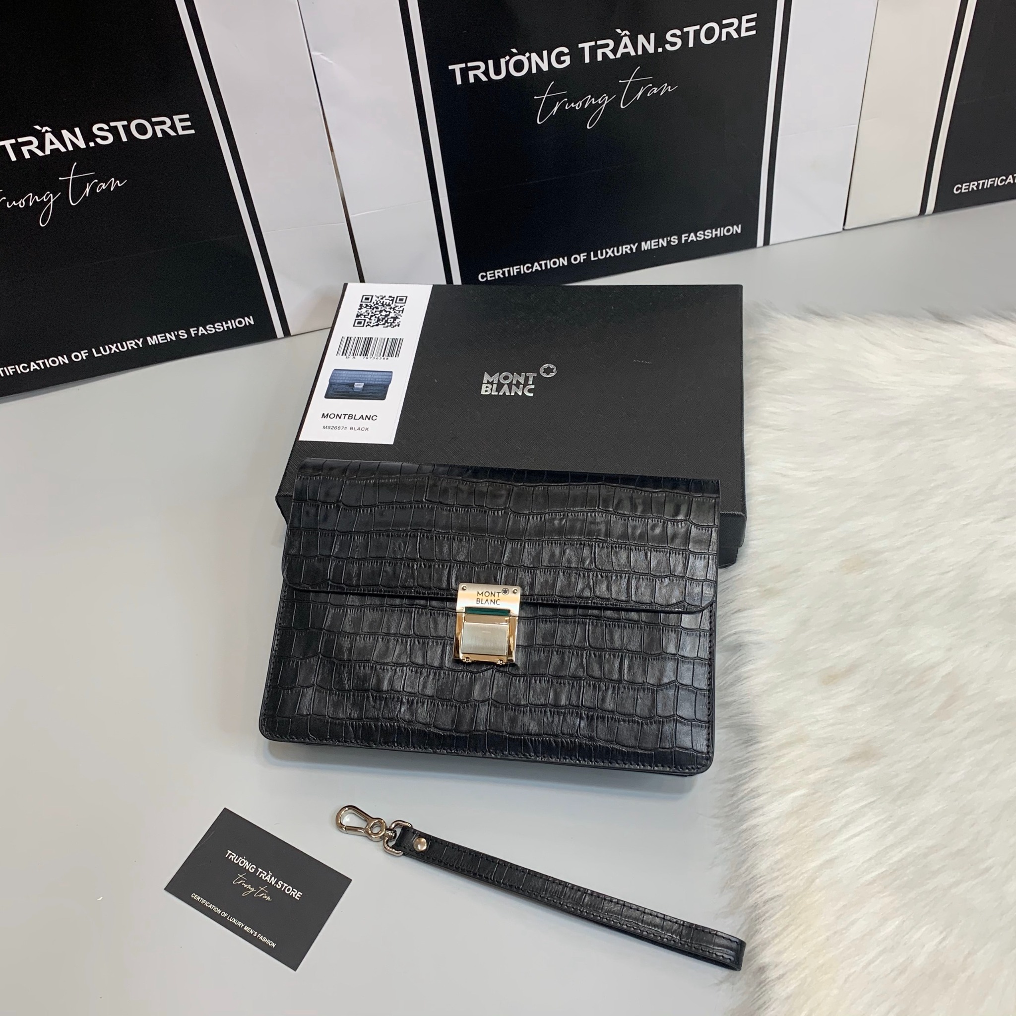 Clutch - Ví Khóa Số Mont Blanc - Nam - CLTT146