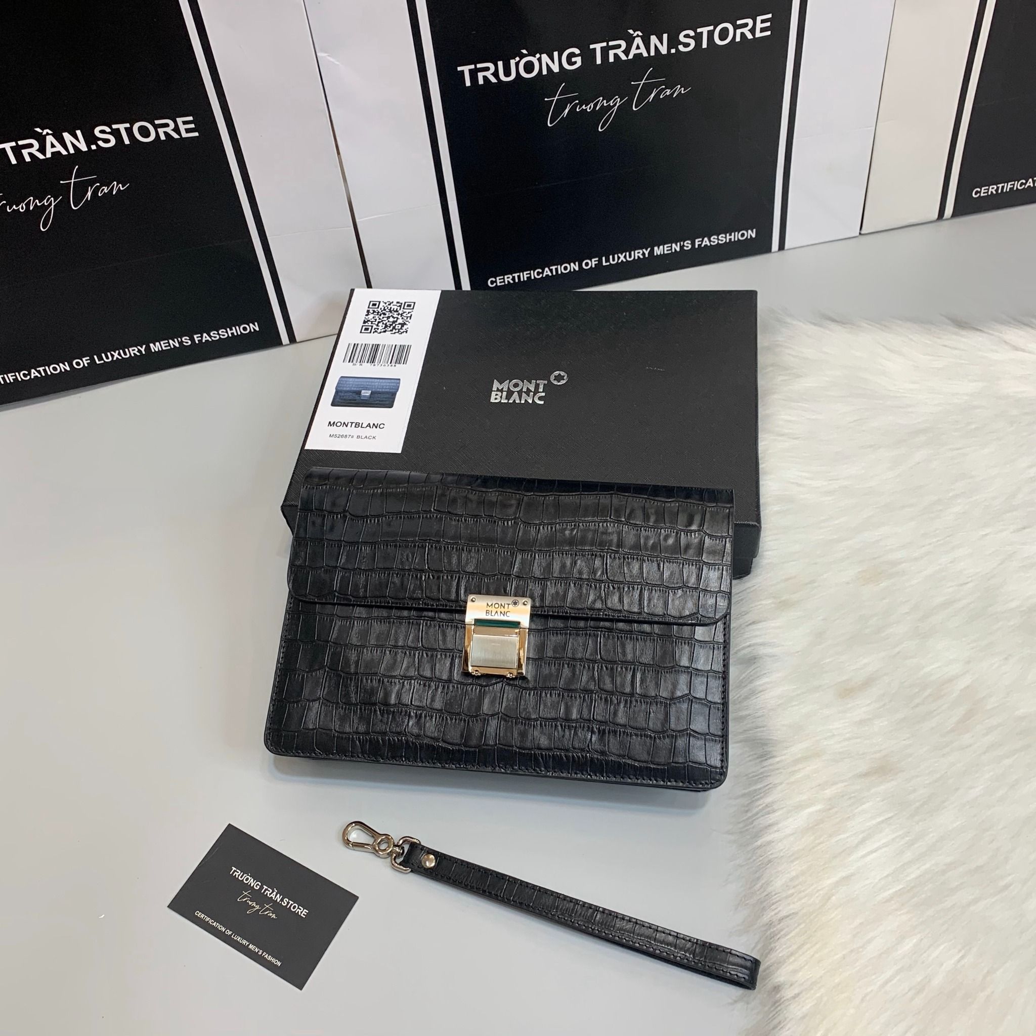 Clutch - Ví Khóa Số Mont Blanc - Nam - CLTT146