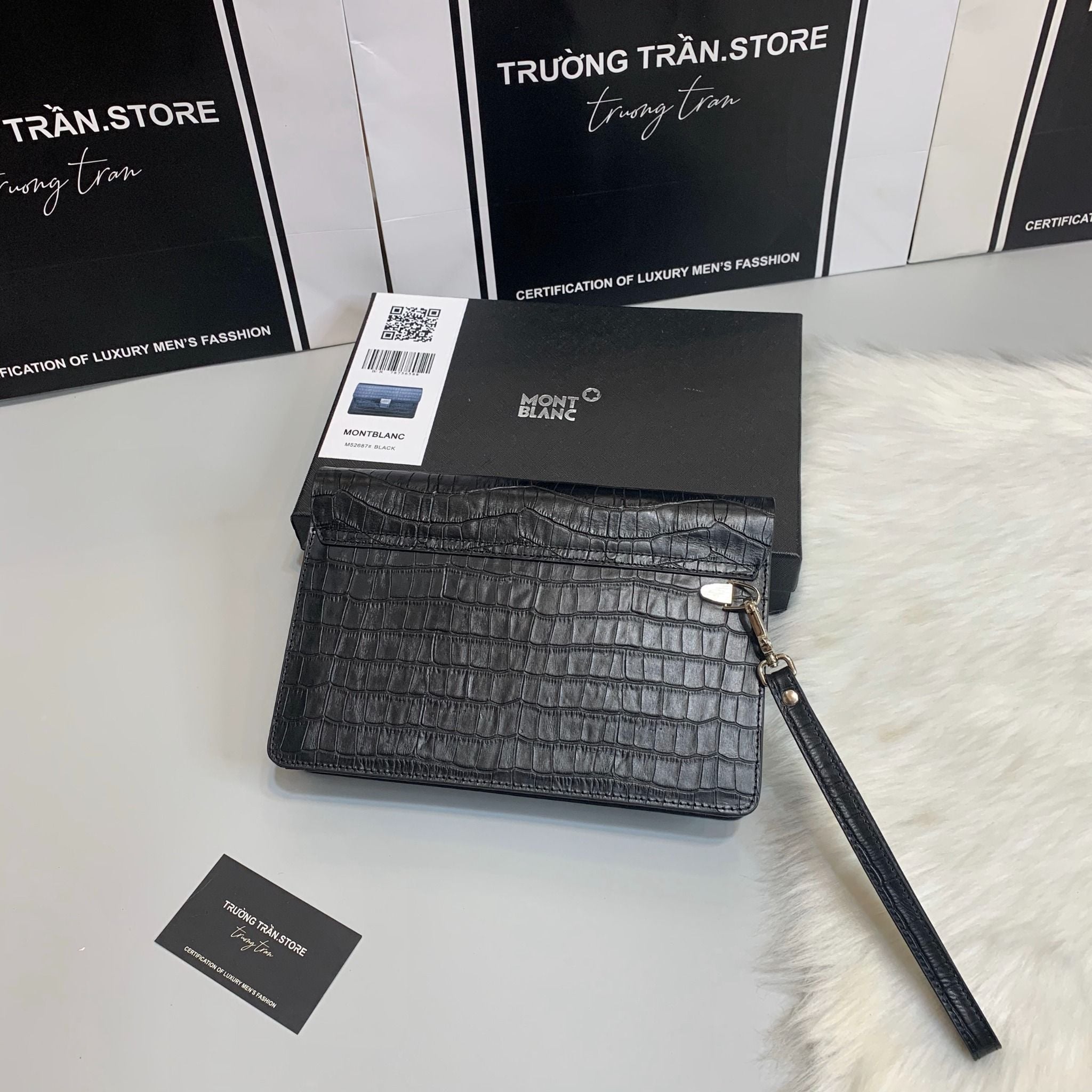 Clutch - Ví Khóa Số Mont Blanc - Nam - CLTT146