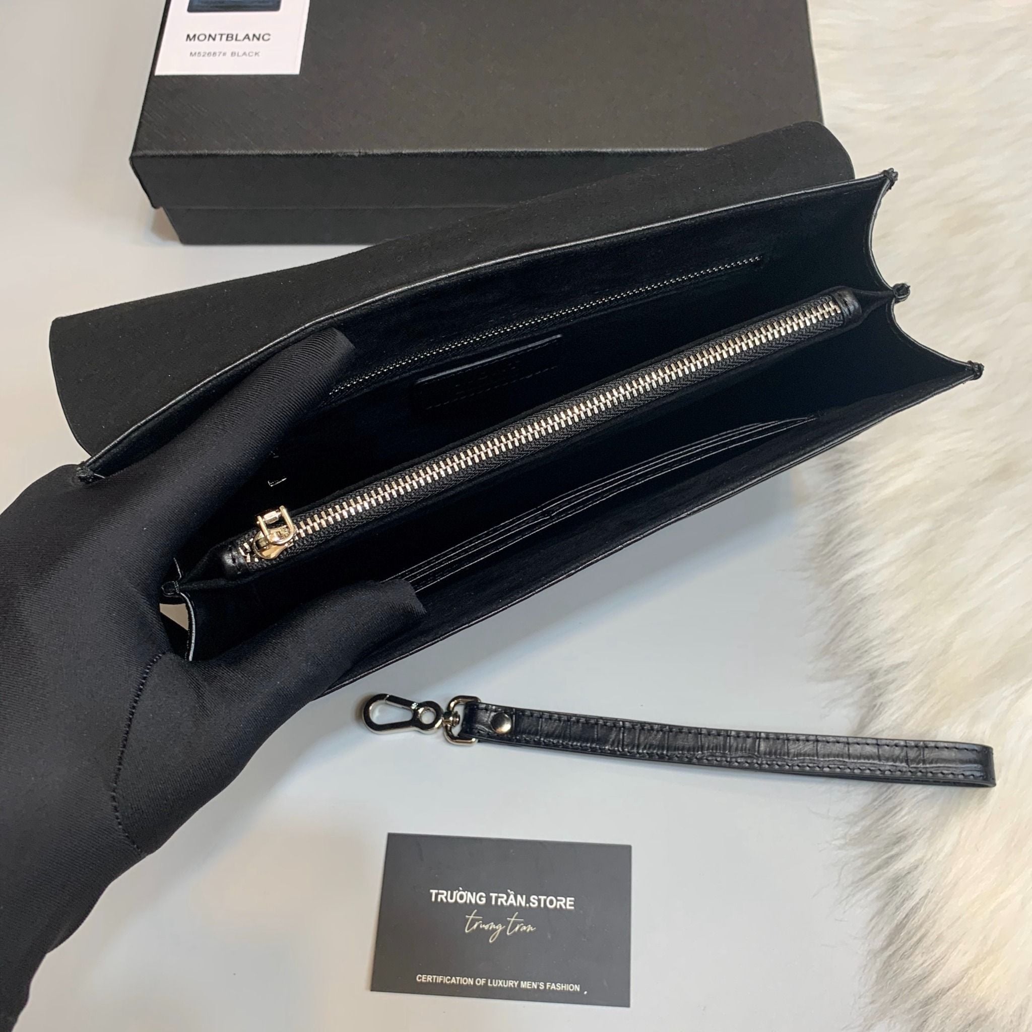 Clutch - Ví Khóa Số Mont Blanc - Nam - CLTT146