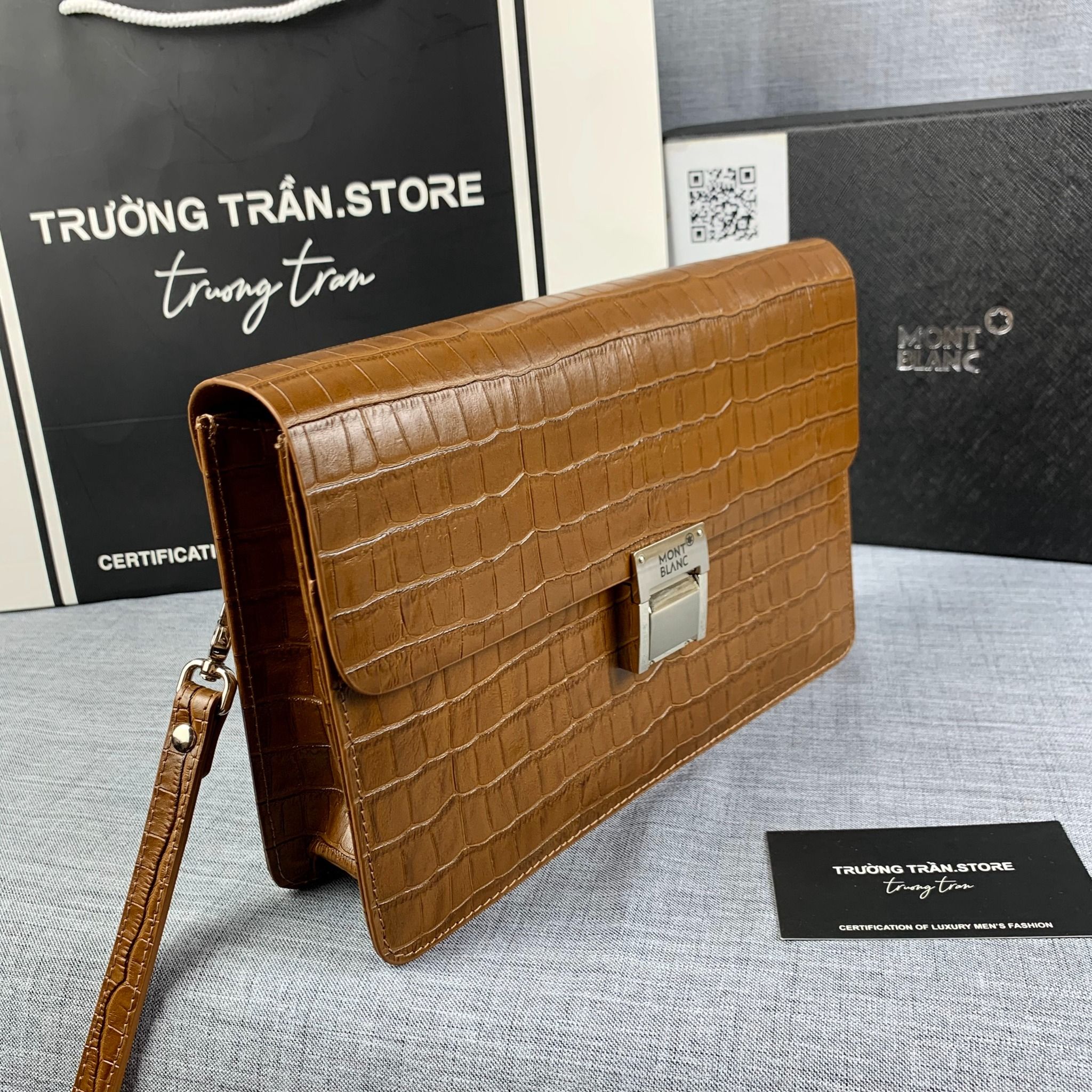 Clutch - Ví Khóa Số Mont Blanc - Nam - CLTT145