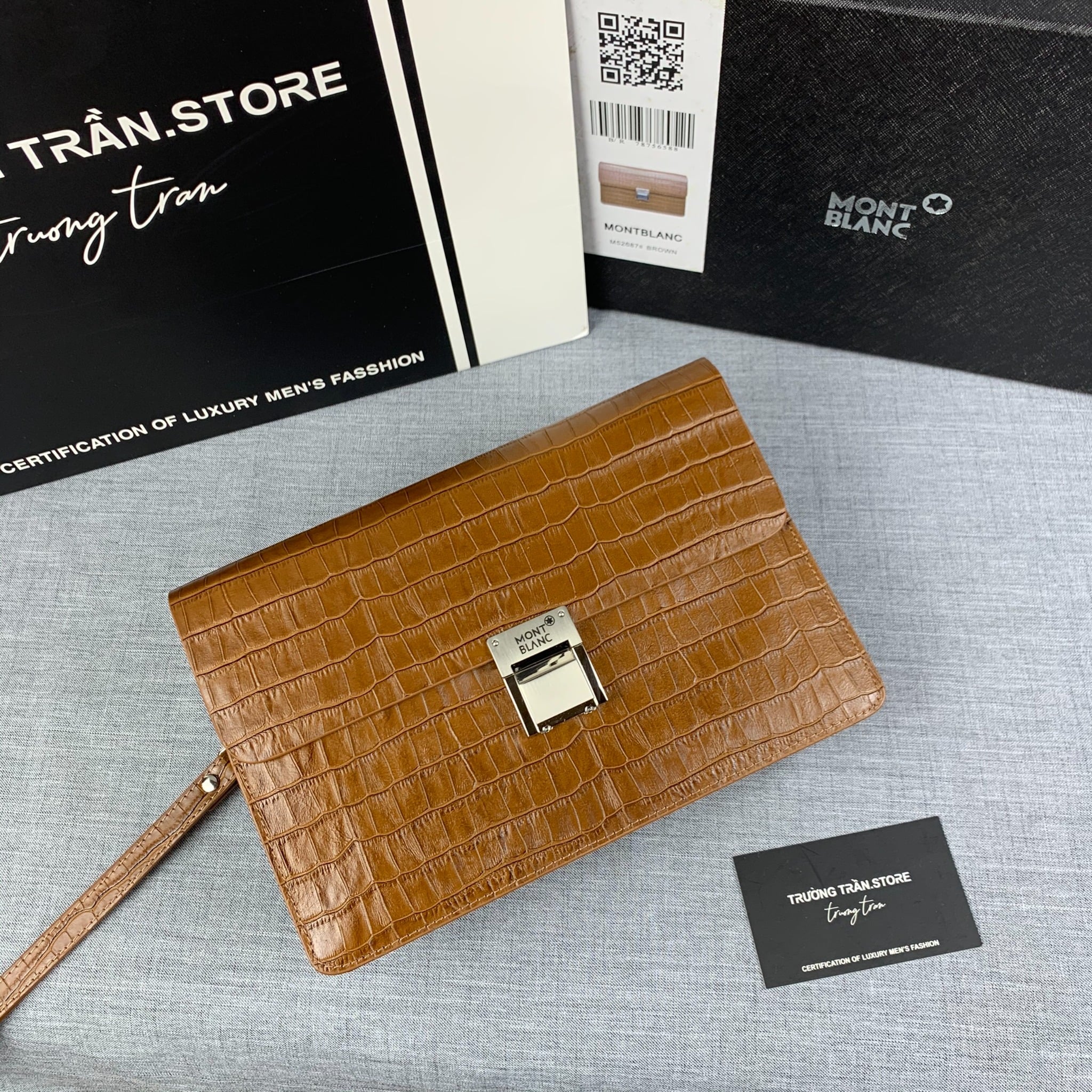 Clutch - Ví Khóa Số Mont Blanc - Nam - CLTT145