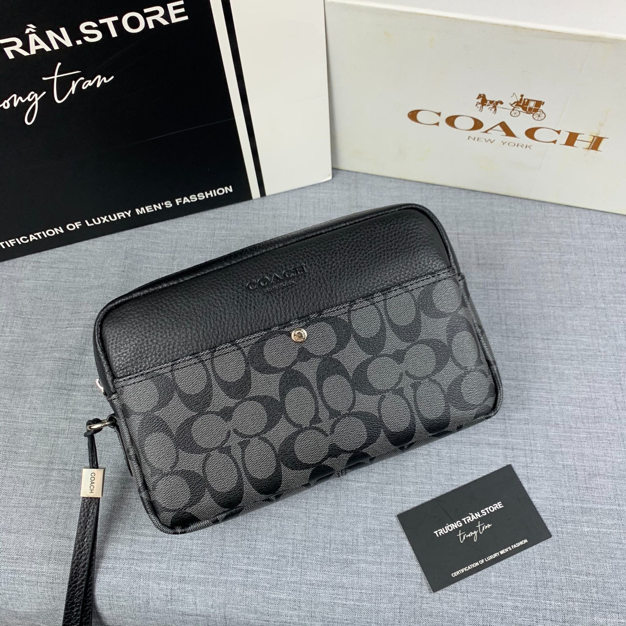 Clutch - Ví Cầm Tay Coach - Nam - CLTT140 – Trường Trần. Store