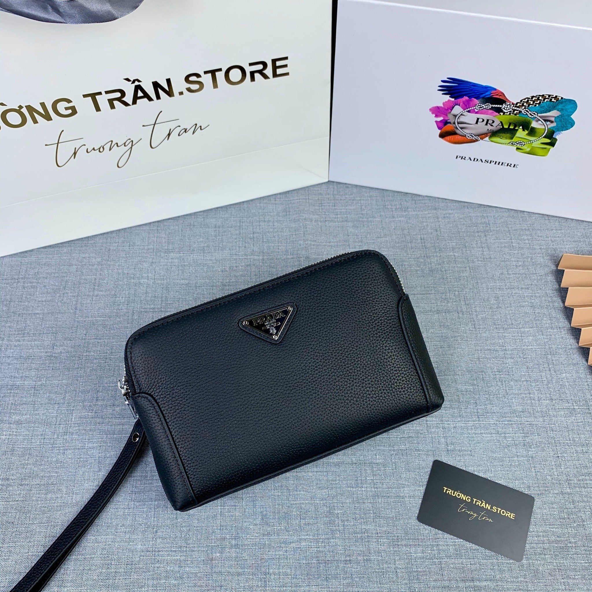 Clutch - Ví Cầm Tay Prada - Nam - CLTT226