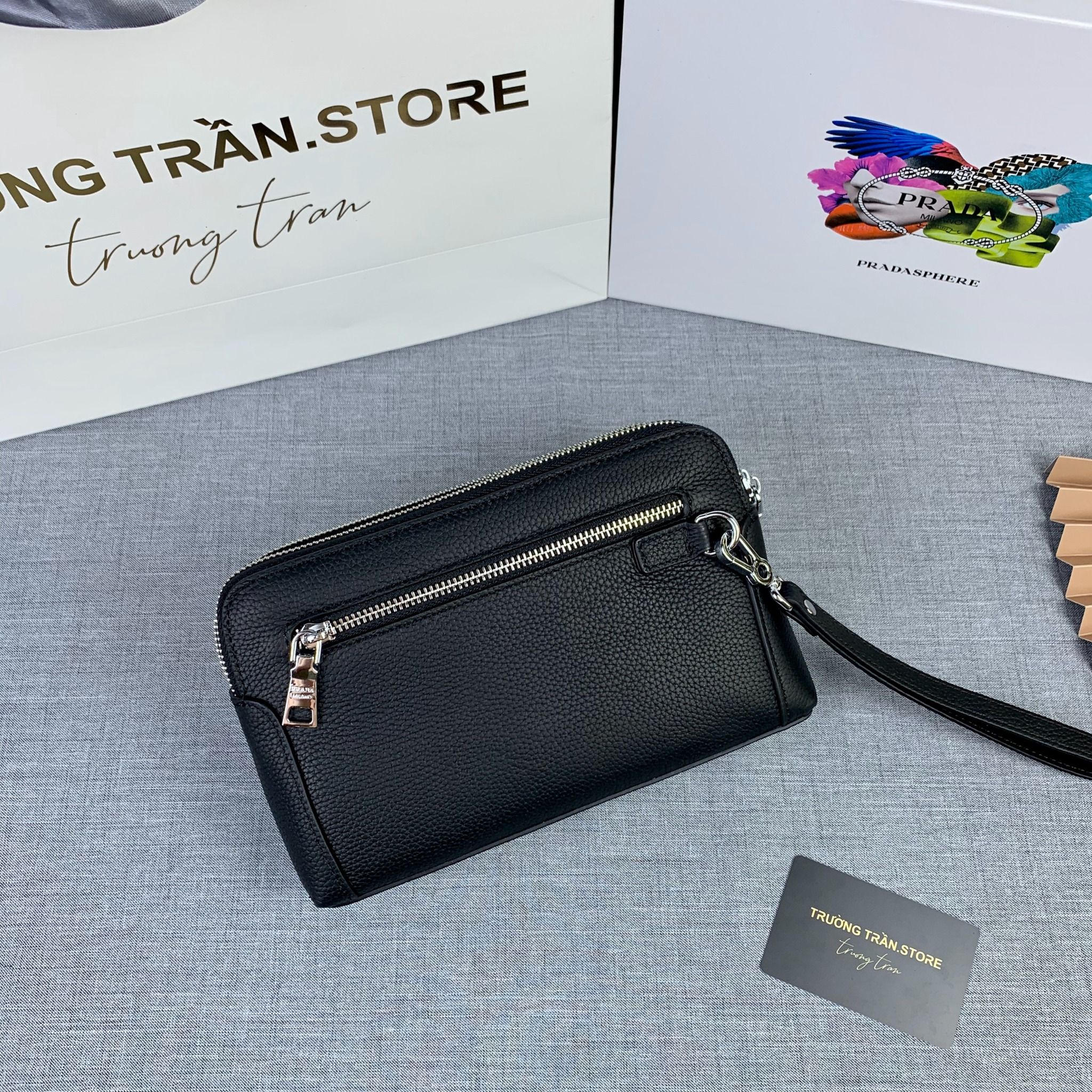 Clutch - Ví Cầm Tay Prada - Nam - CLTT226