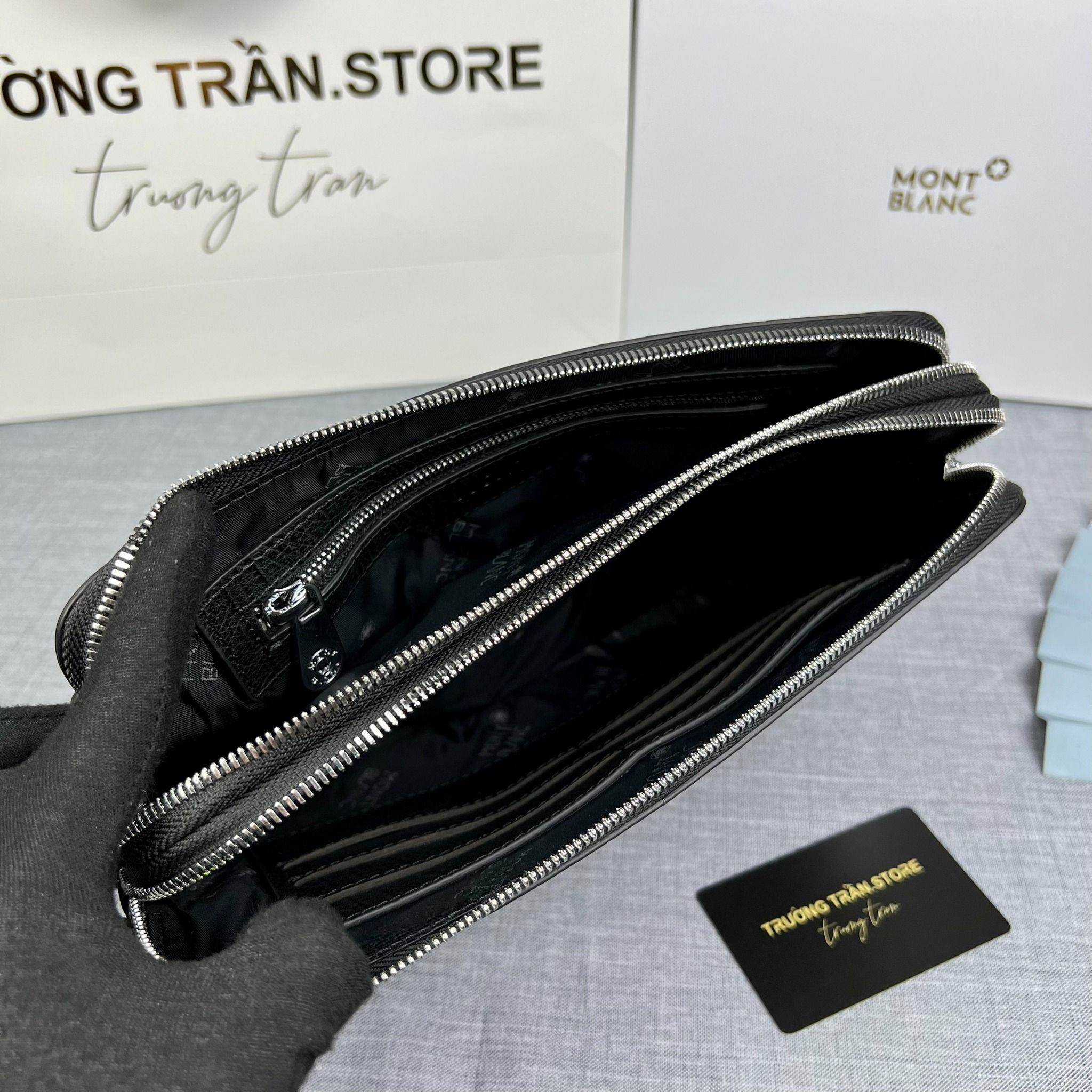 Clutch - Ví Khóa Số Mont Blanc - Nam - CLTT258