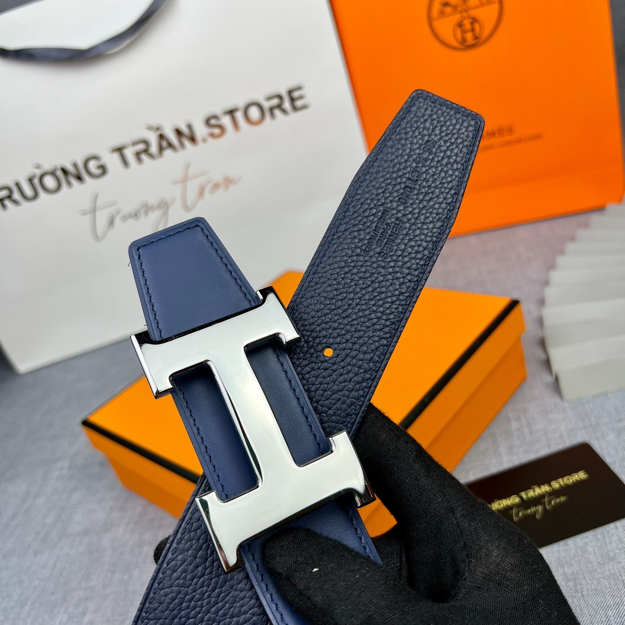 BELT 38 MM - Dây lưng Hermes - Nam - DLTT145