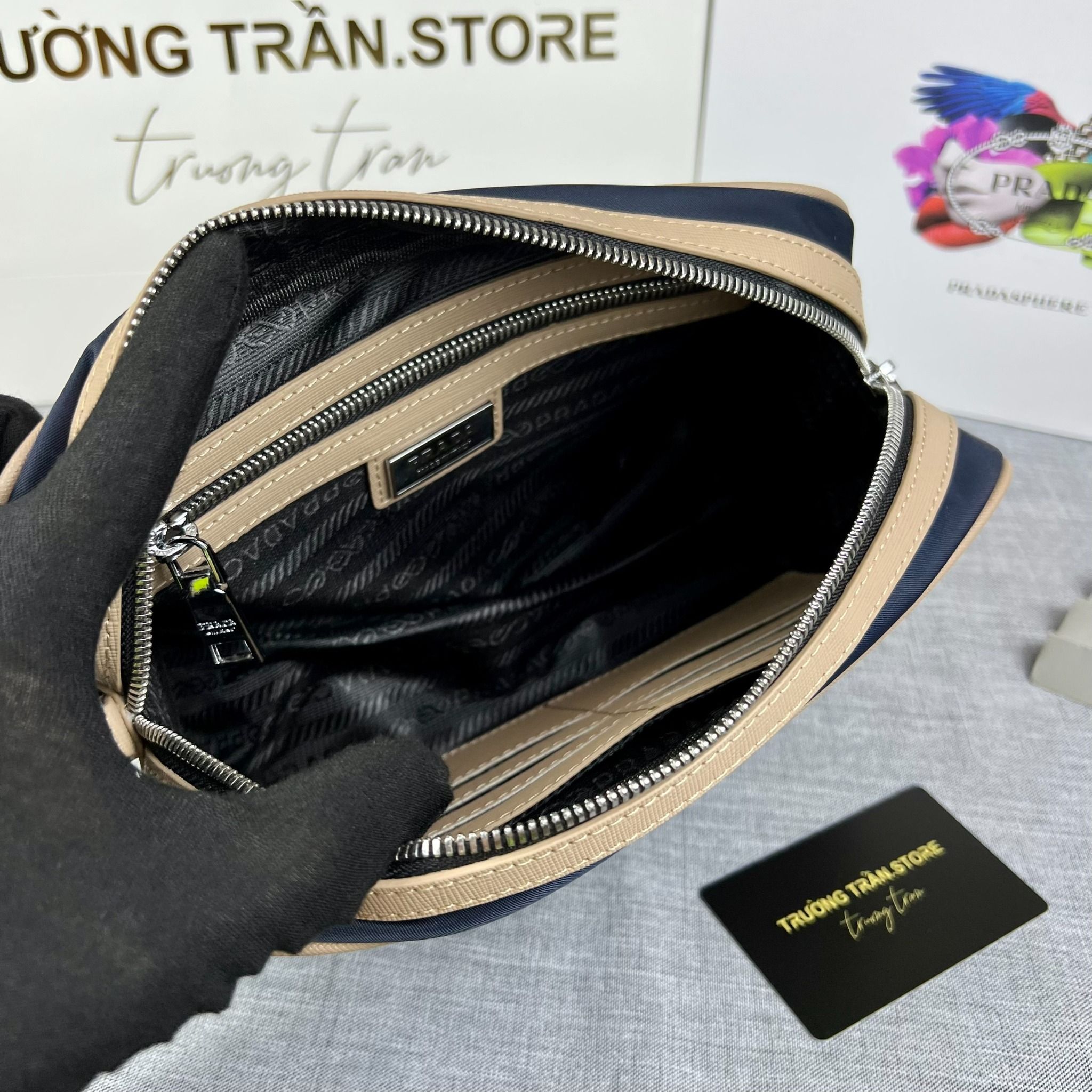 Clutch - Ví Cầm Tay Prada - Nam - CLTT298