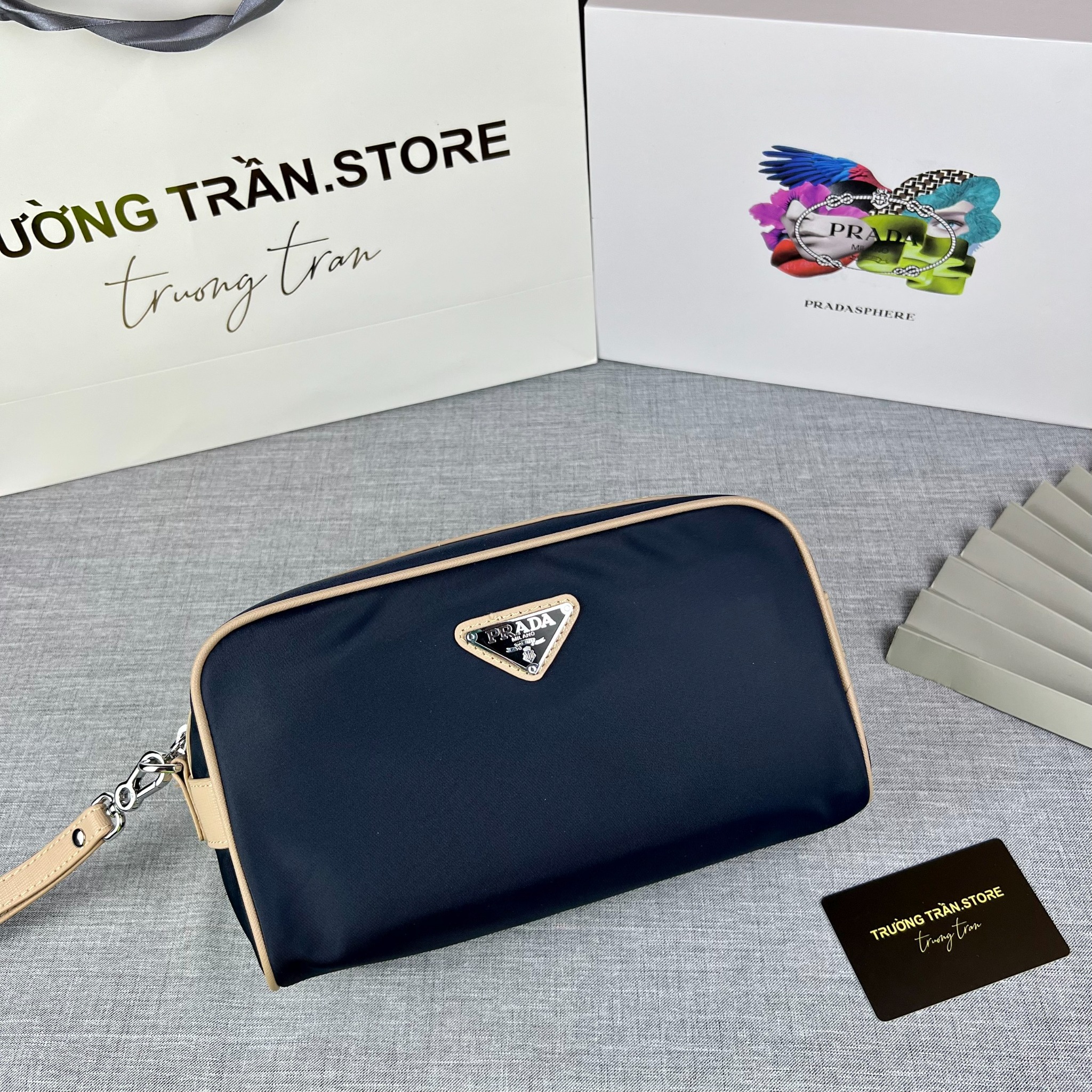 Clutch - Ví Cầm Tay Prada - Nam - CLTT298