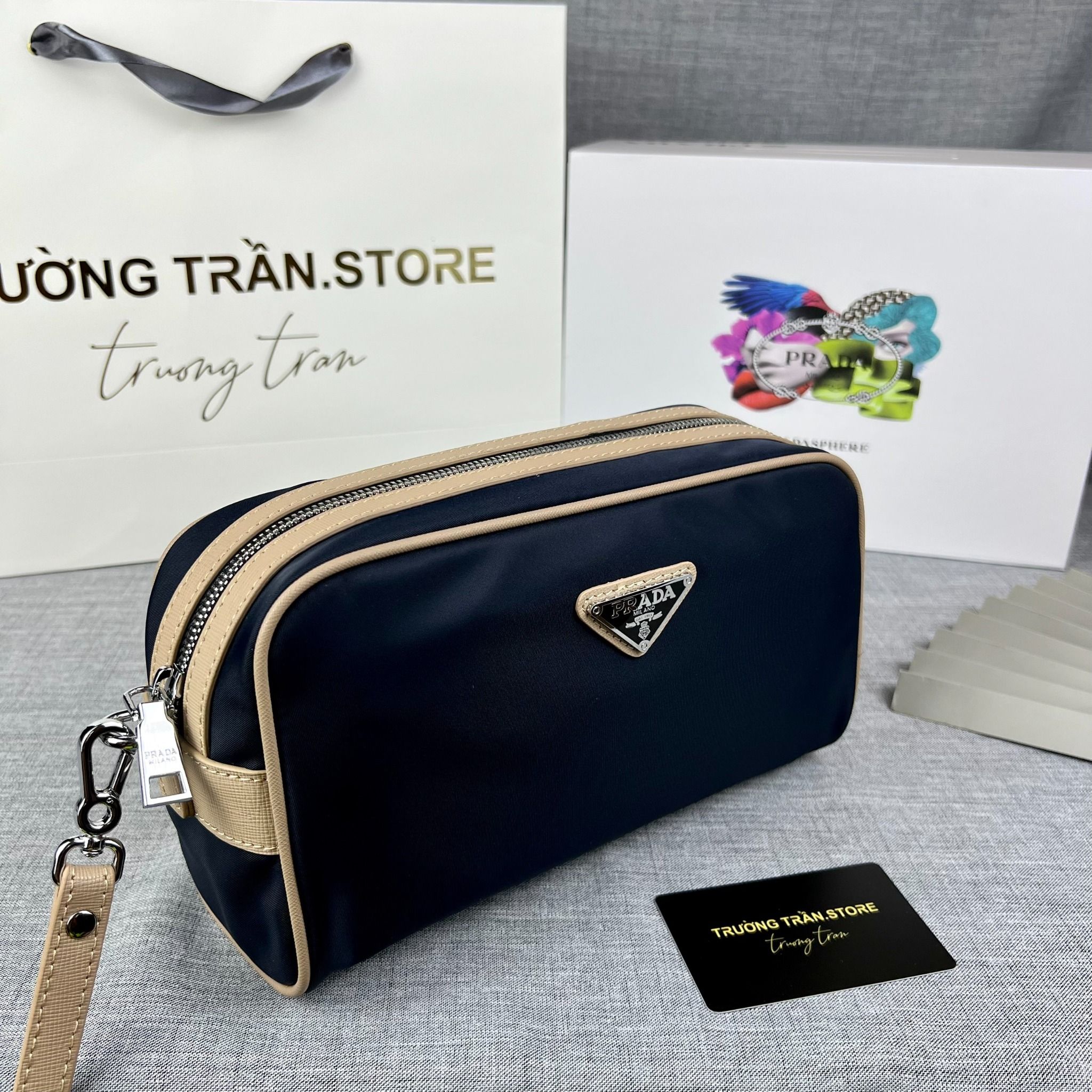 Clutch - Ví Cầm Tay Prada - Nam - CLTT298