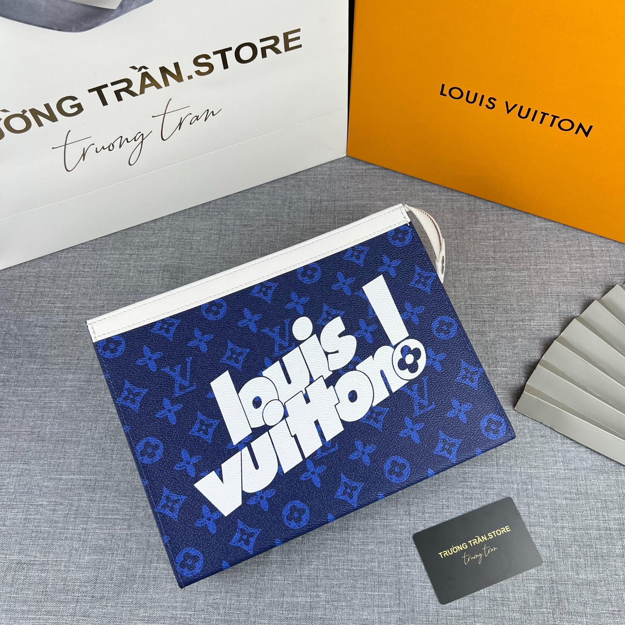 Clutch - Ví Cầm Tay Louis Vuitton - Nam - CLTT129 – Trường Trần. Store