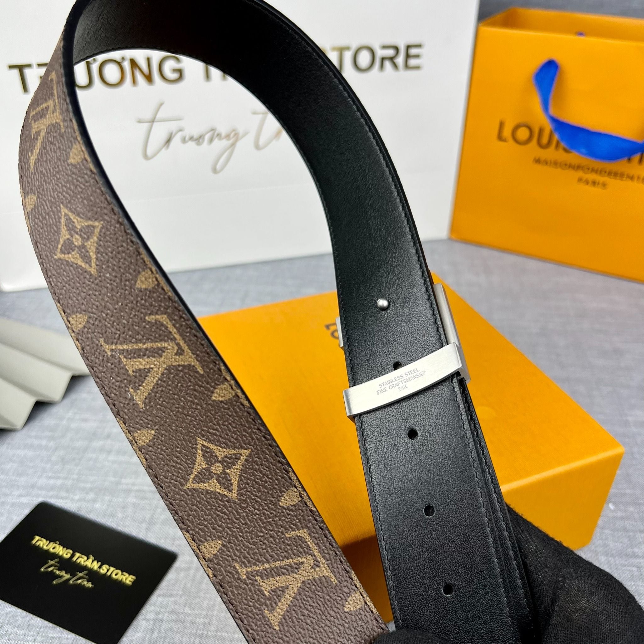 BELT 40 MM - Dây Lưng Louis Vuitton - Nam - DLTT162