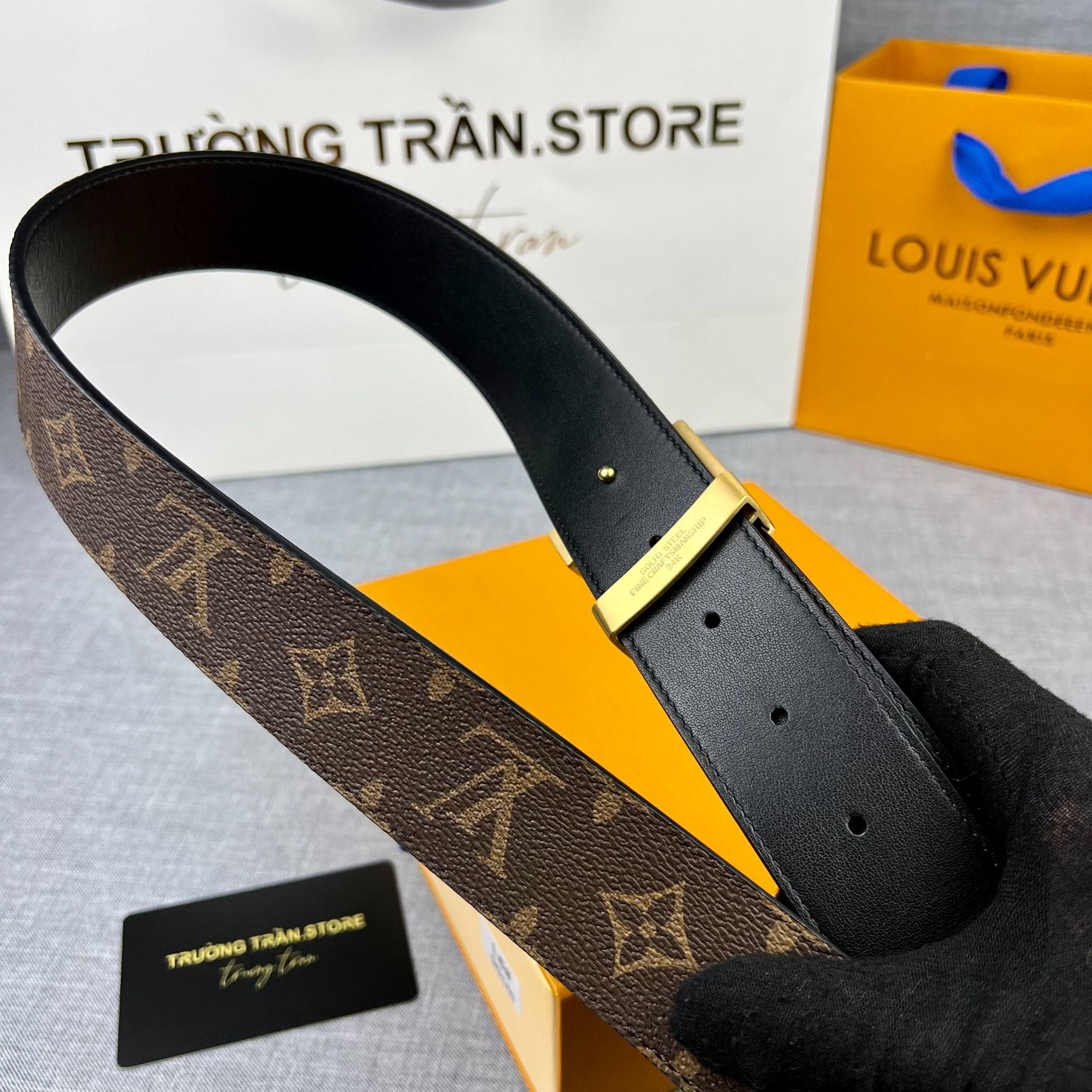 BELT 40 MM - Dây Lưng Louis Vuitton - Nam - DLTT173