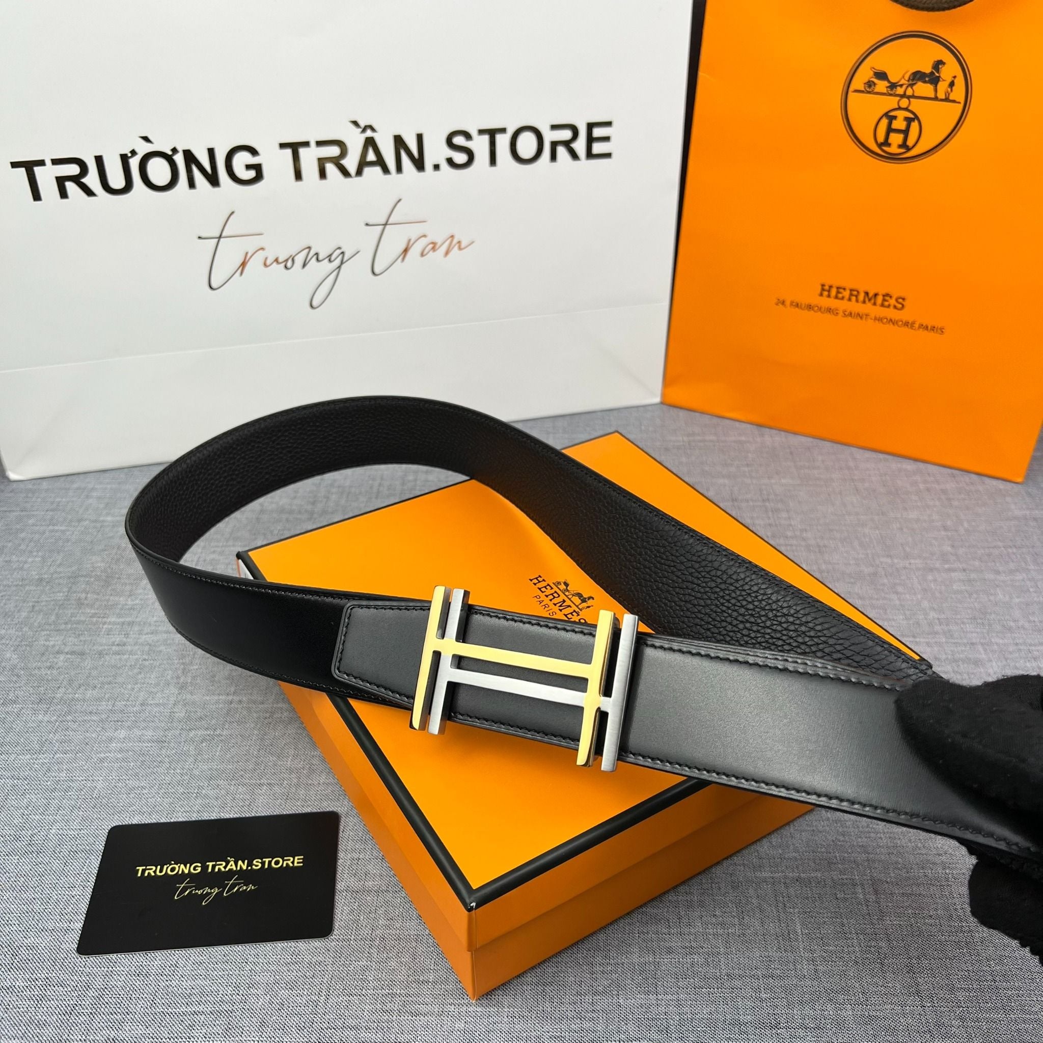 BELT 38 MM - Dây Lưng Hermes - Nam - DLTT182