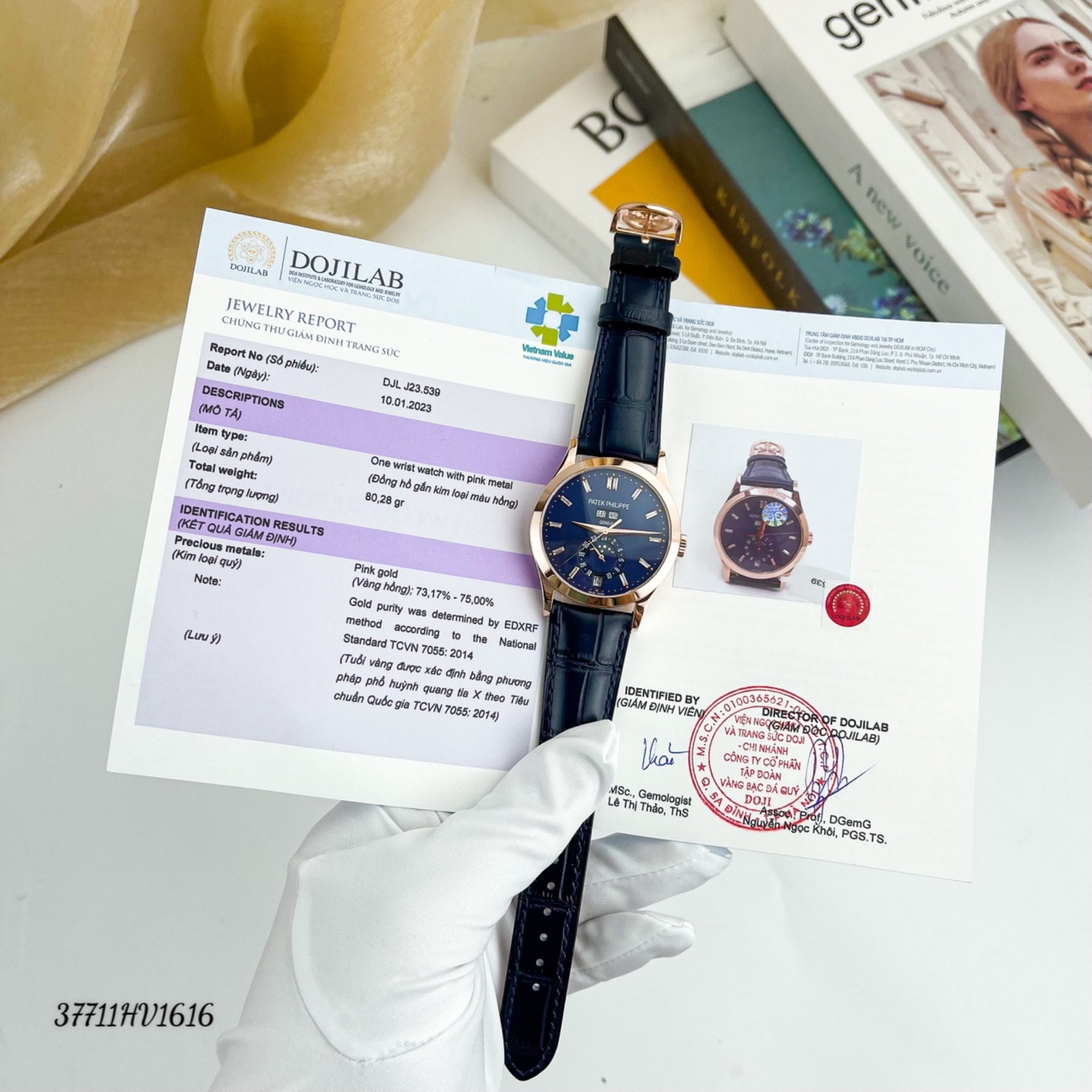 PATEK PHILIPPE COMPLICATIONS 39 MM - Đồng Hồ Patek Philippe - Nam - DHNTT597