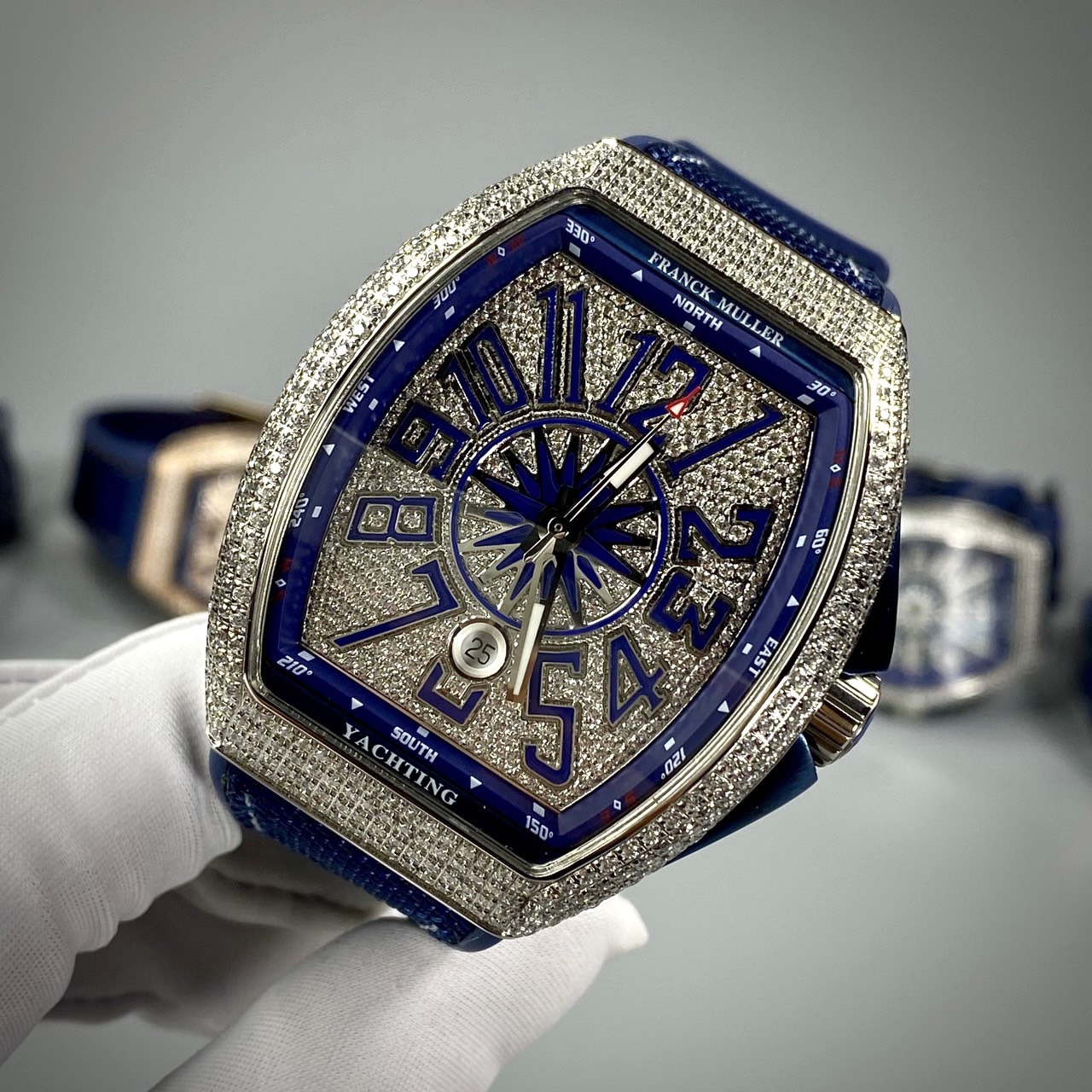 FRANCK MULLER VANGUARD YACHTING 45 MM - Đồng Hồ Franck Muller - Nam - DHNTT248