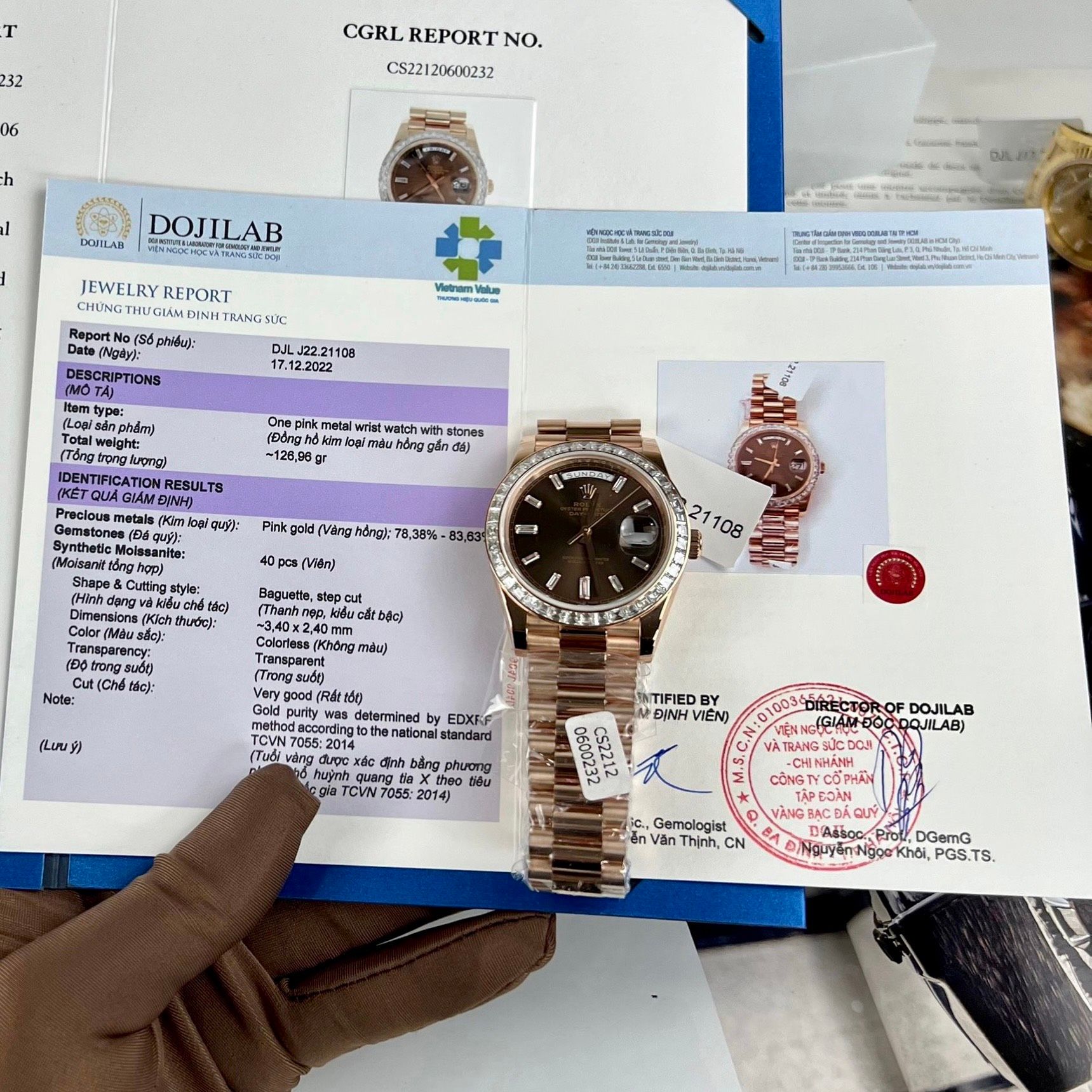 ROLEX DAY-DATE 40 MM - Đồng Hồ Rolex - Nam - DHNTT547