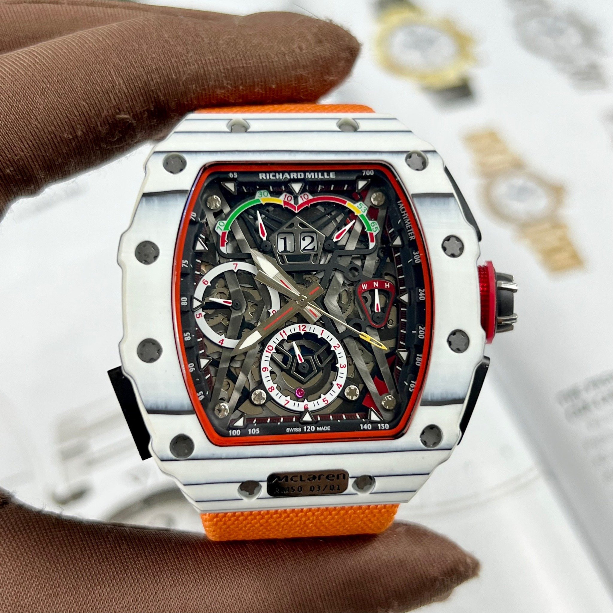 RICHARD MILLE 44 MM - Đồng Hồ Richard Mille - Nam - DHNTT921