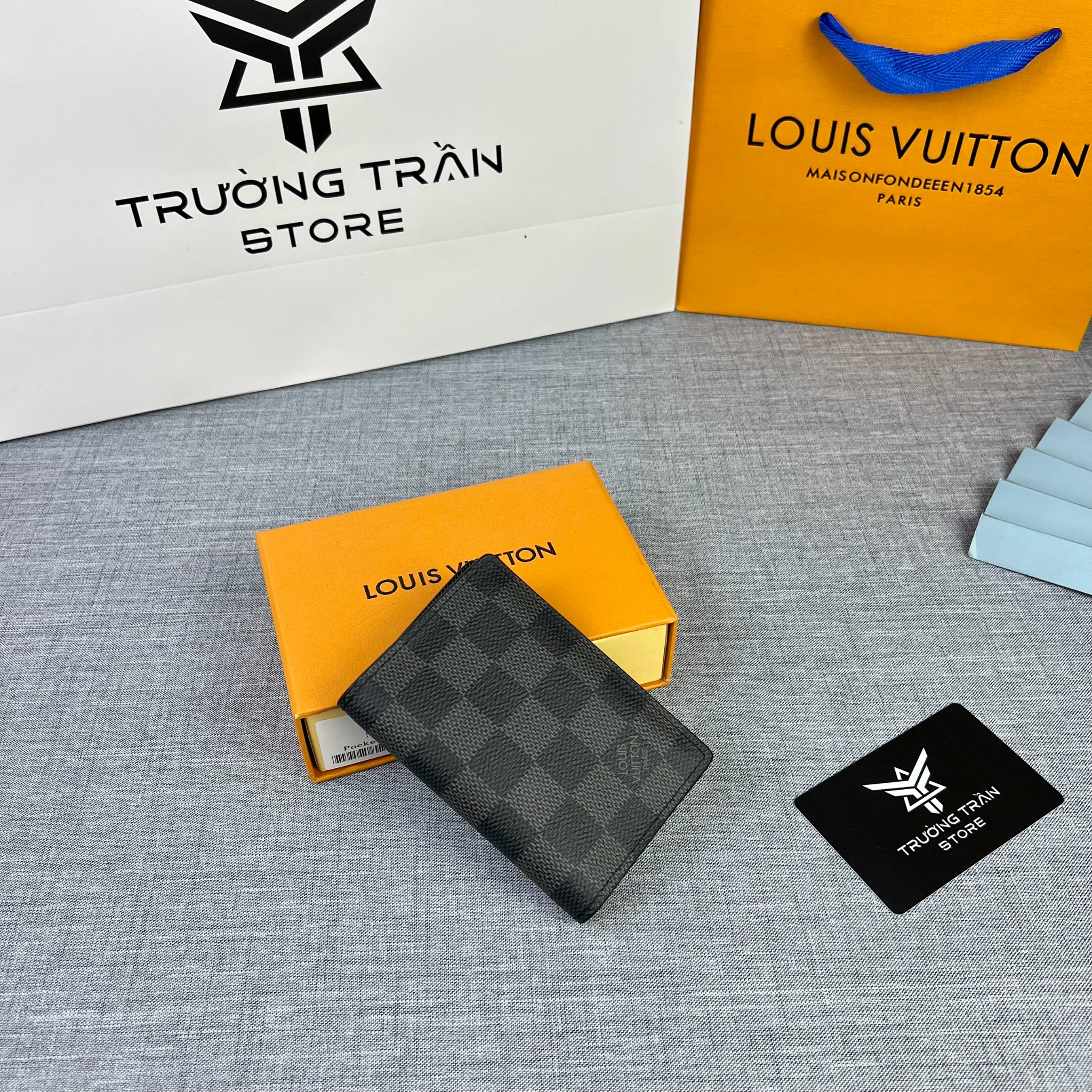 Ví Đứng Nhỏ - Ví Ngắn Louis Vuitton - Nam - VĐTT2