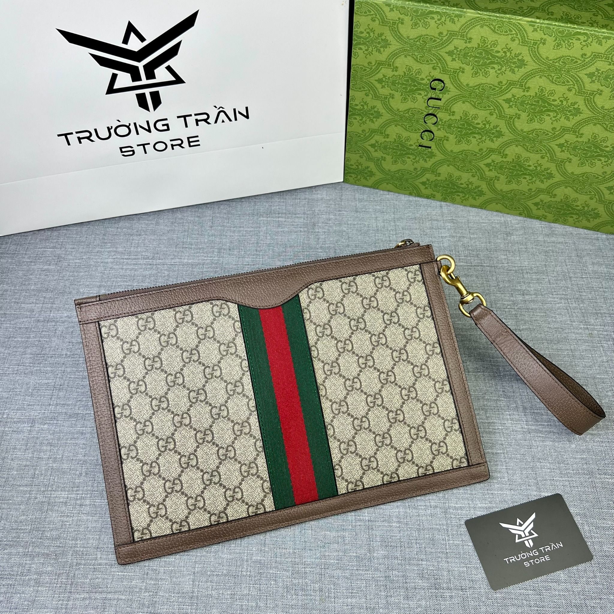 CLUTCH Ví Cầm Tay Gucci Nam CLTT91 Trường Trần. Store