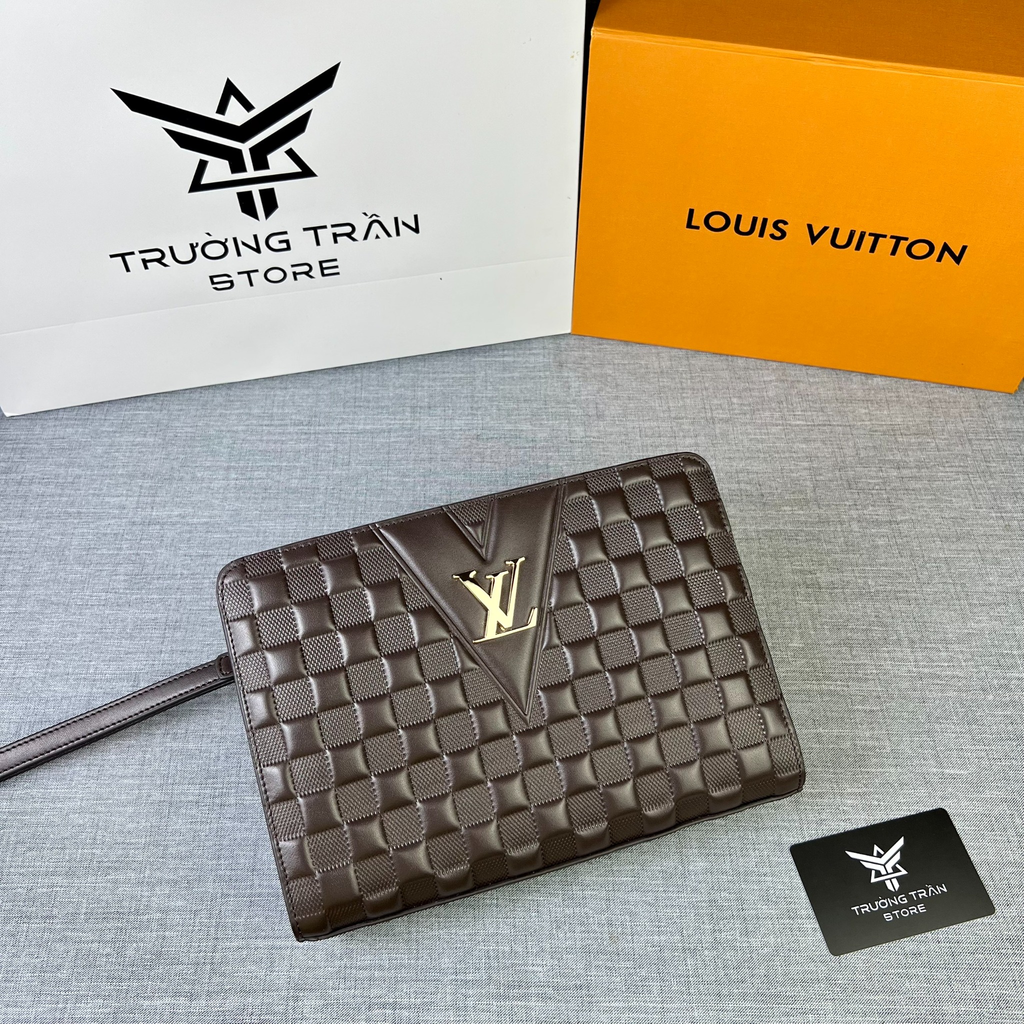 Clutch - Ví Khóa Số Louis Vuitton - Nam - CLTT285