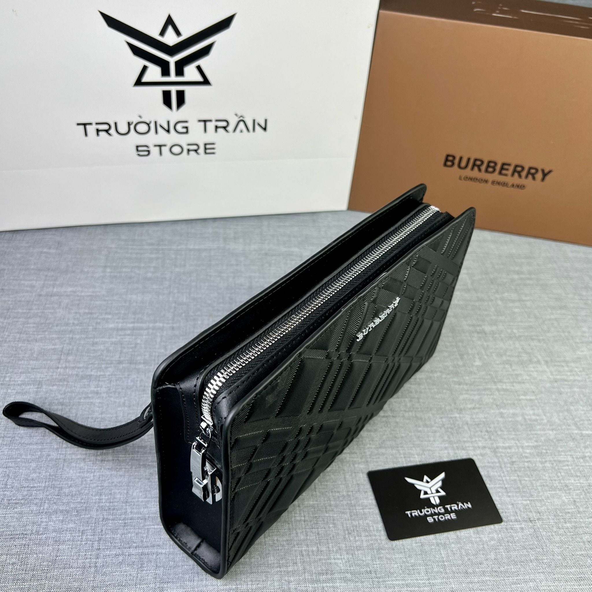 Clutch - Ví Khóa Số Burberry - Nam - CLTT230