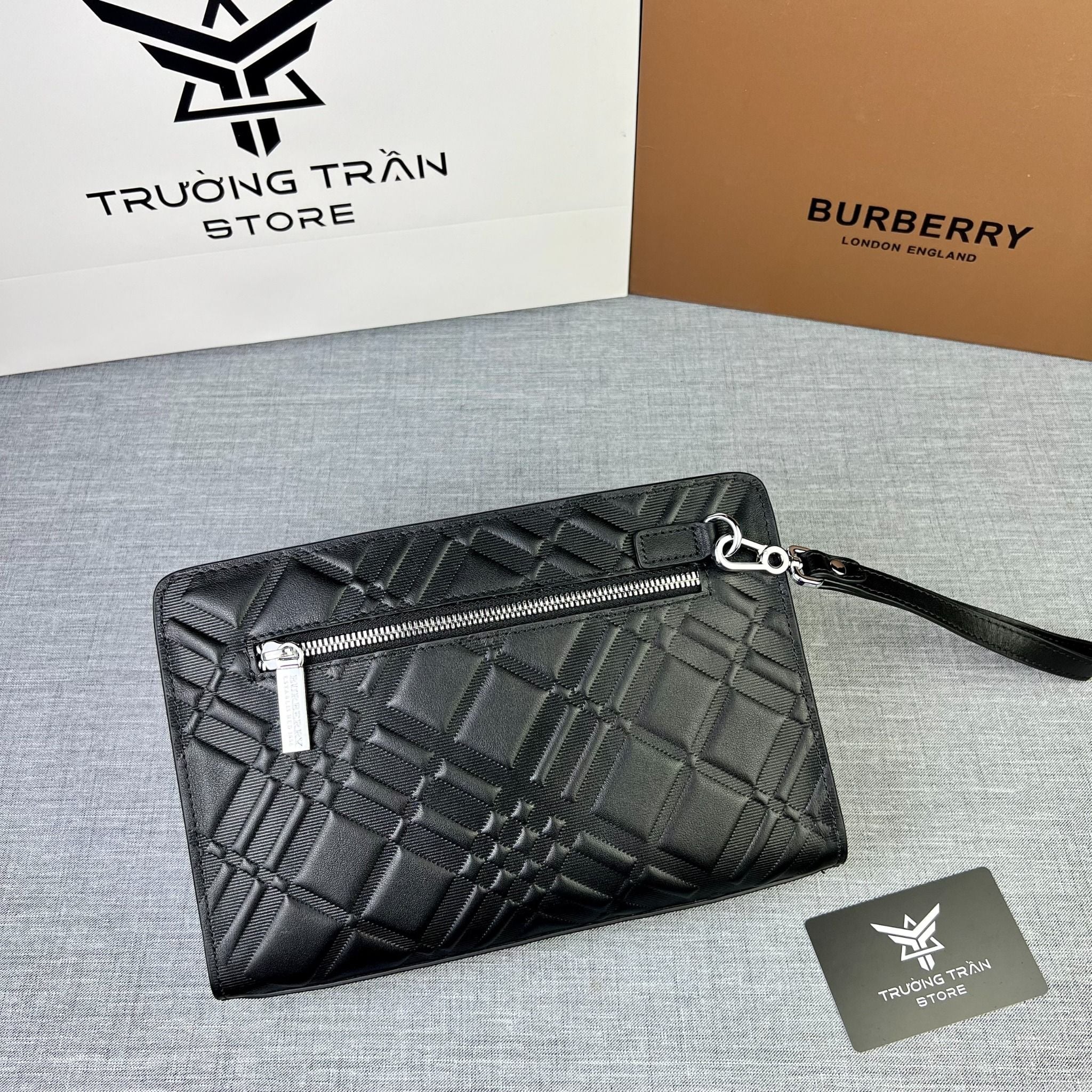 Clutch - Ví Khóa Số Burberry - Nam - CLTT230