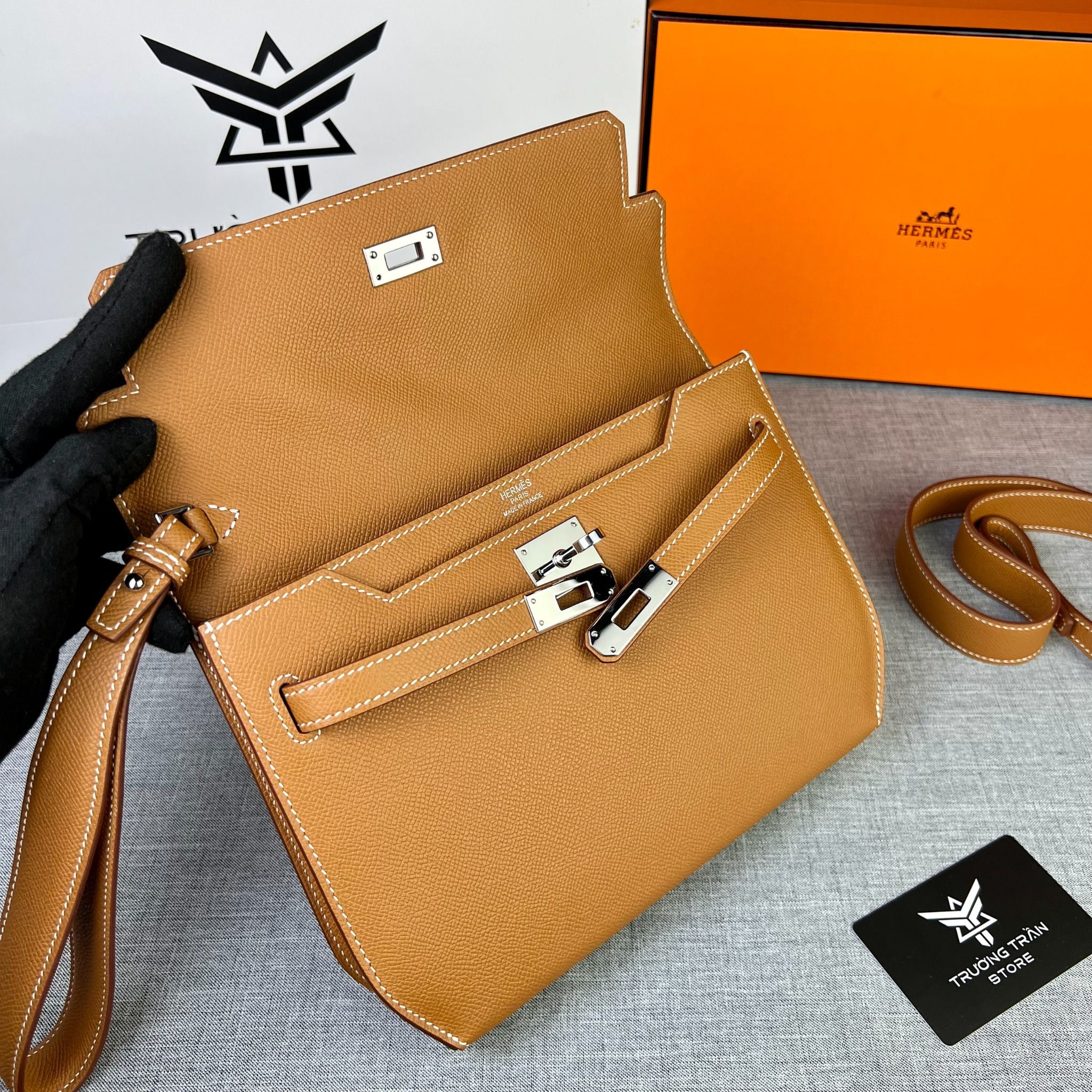 Clutch - Ví Cầm Tay Hermes - Nam - CLTT151